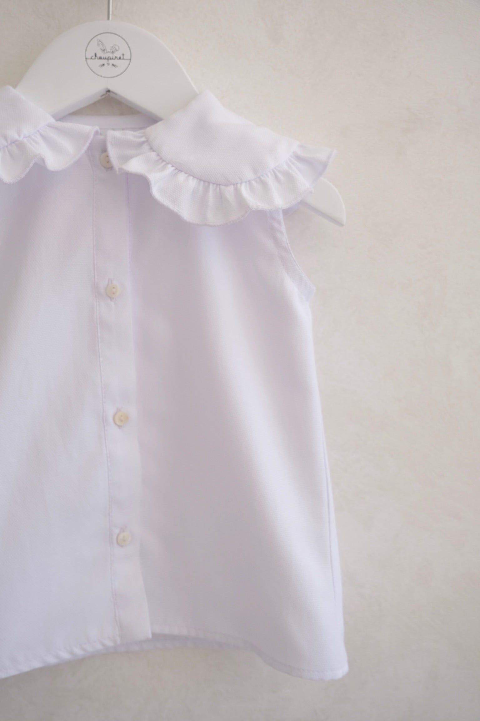 Lola Pique Sleeveless Shirt