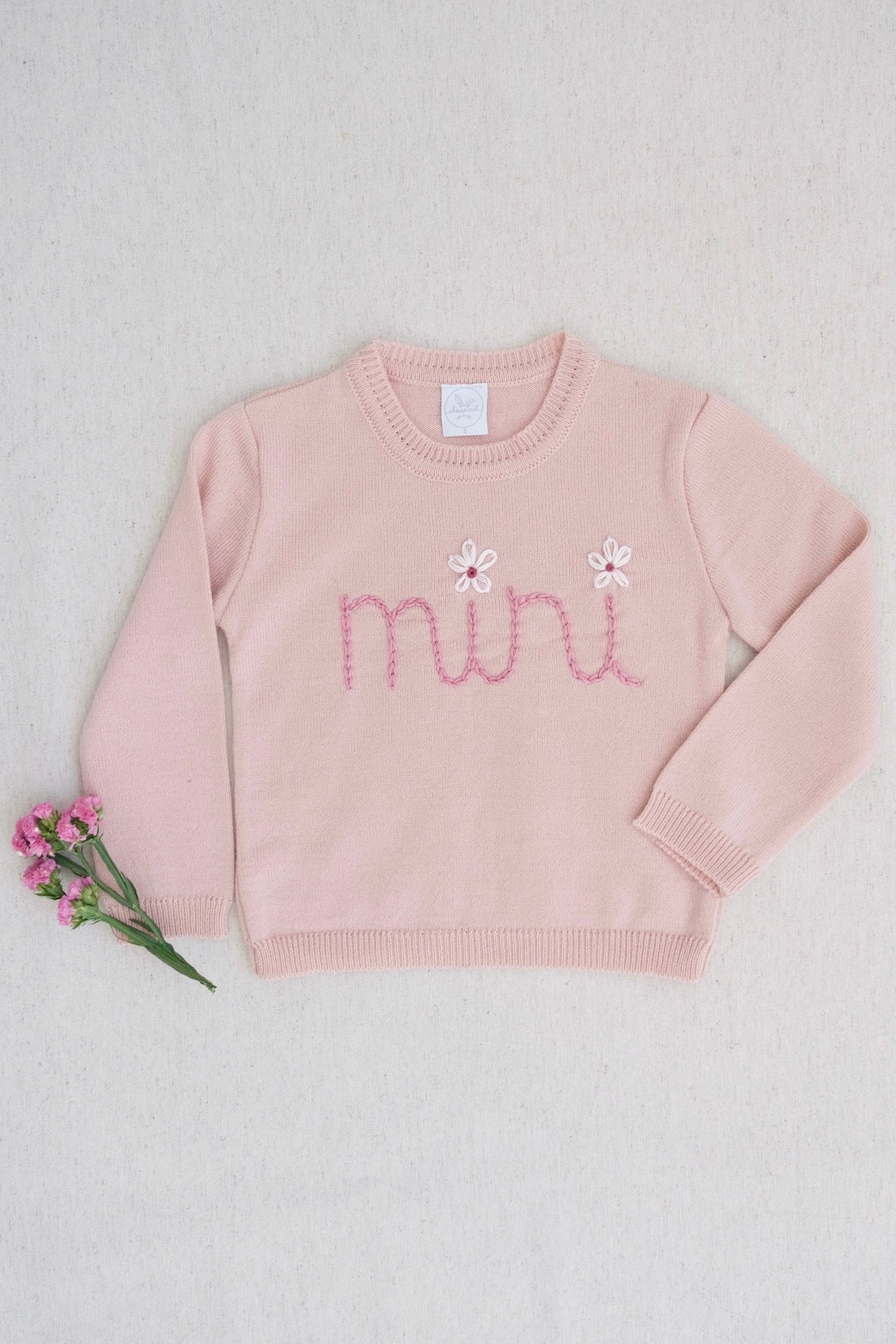 Suéter Mini Rosa