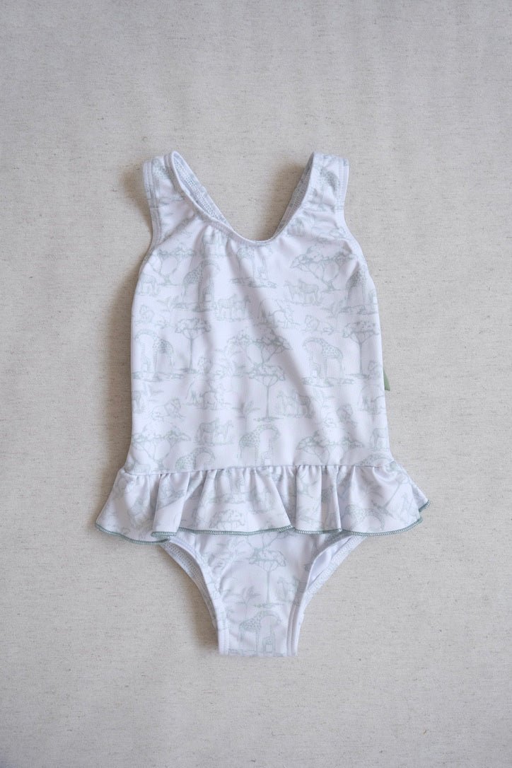 Traje de Baño Niña Safari