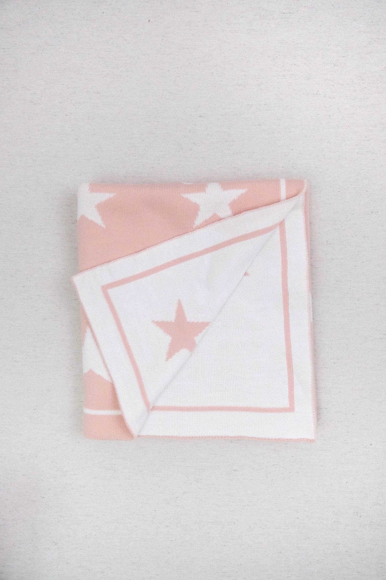 Cobija con Estrellas Rosa