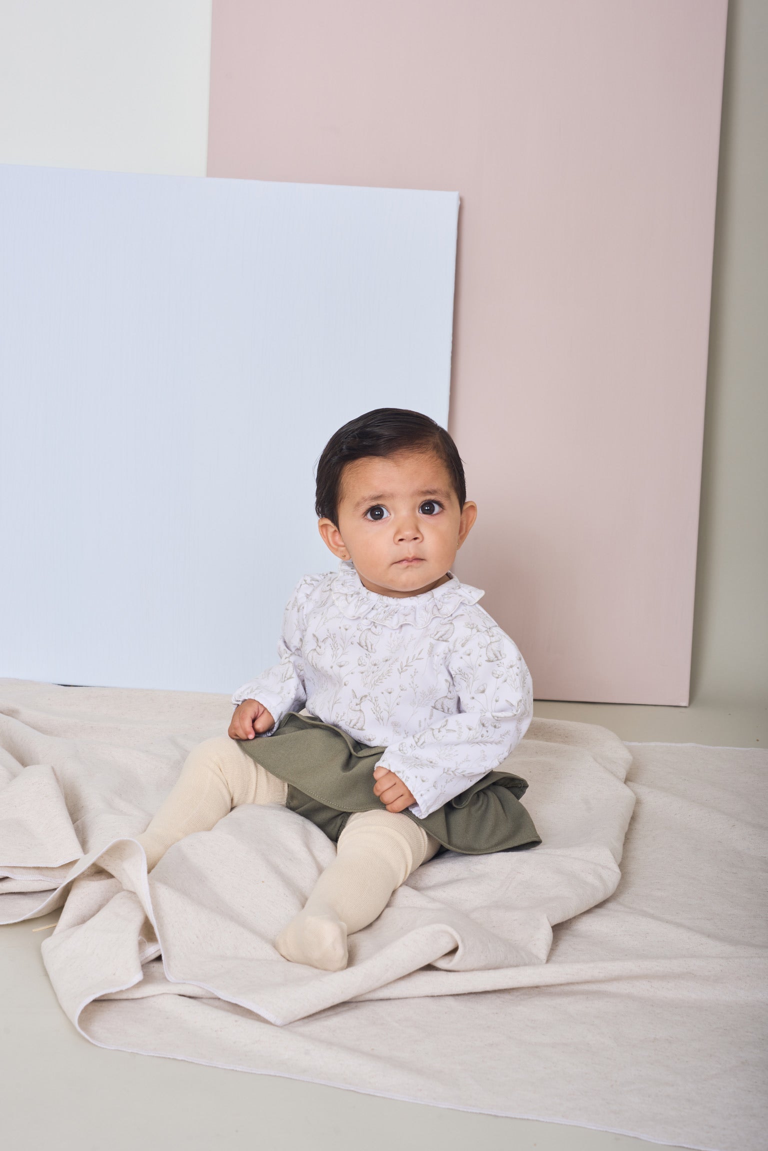 Conjunto Cleo Bebé Bunny Verde