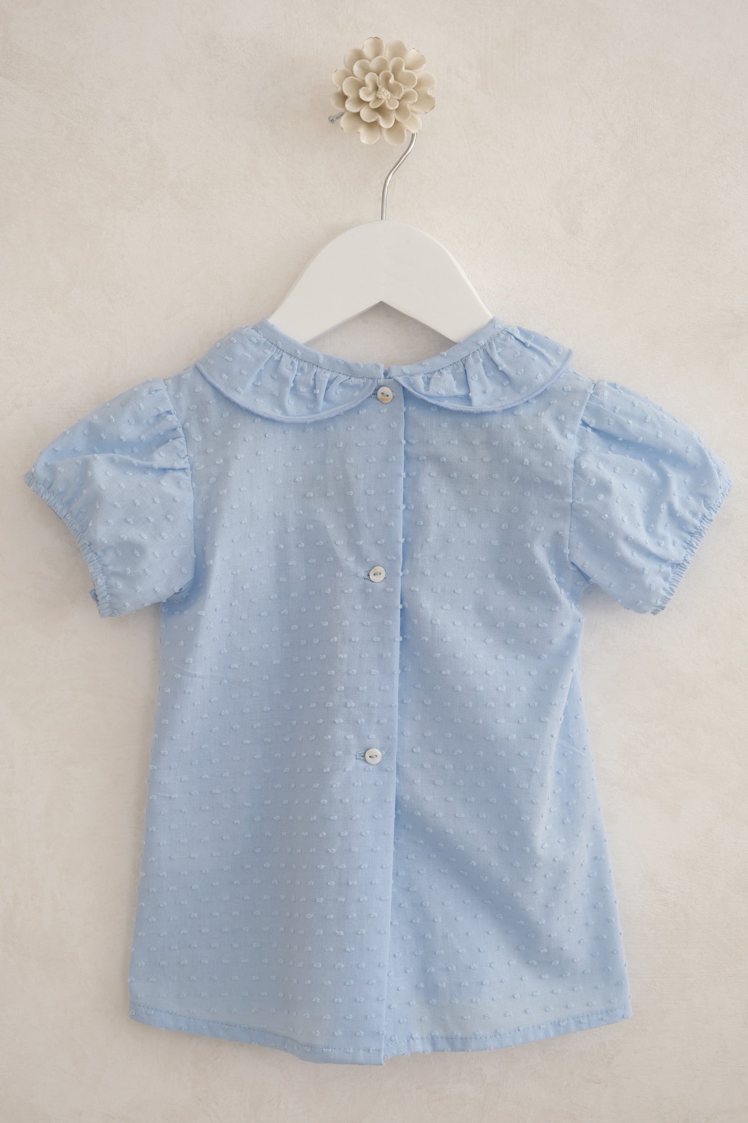 Camisa Plumeti Cielo