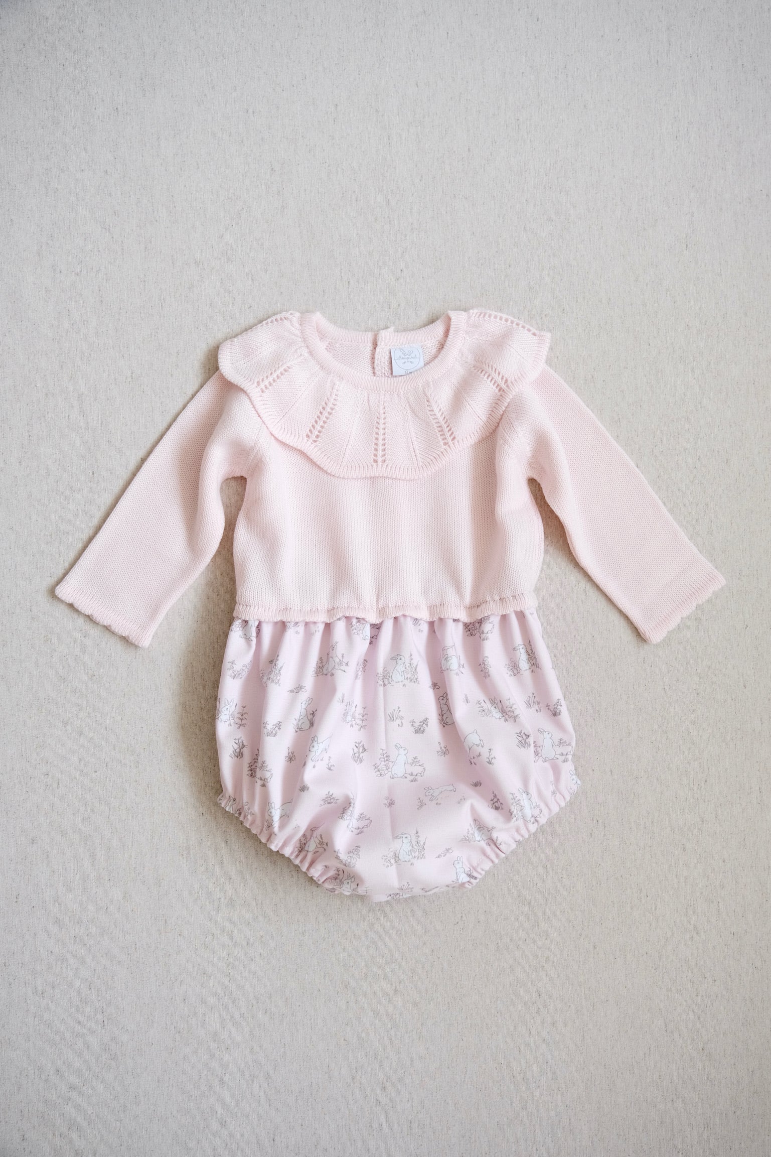 Peto Tejido Loto Woods Rosa