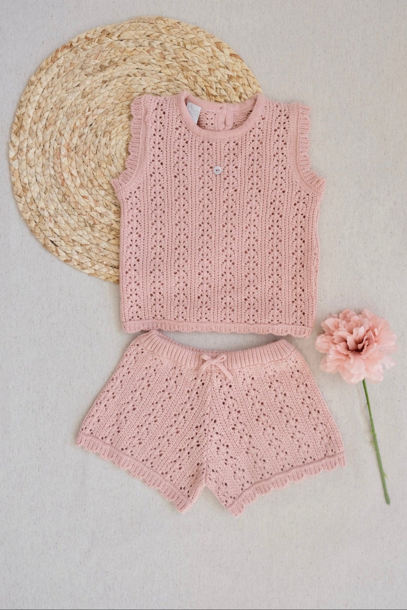 Conjunto Tejido Mia Rosa