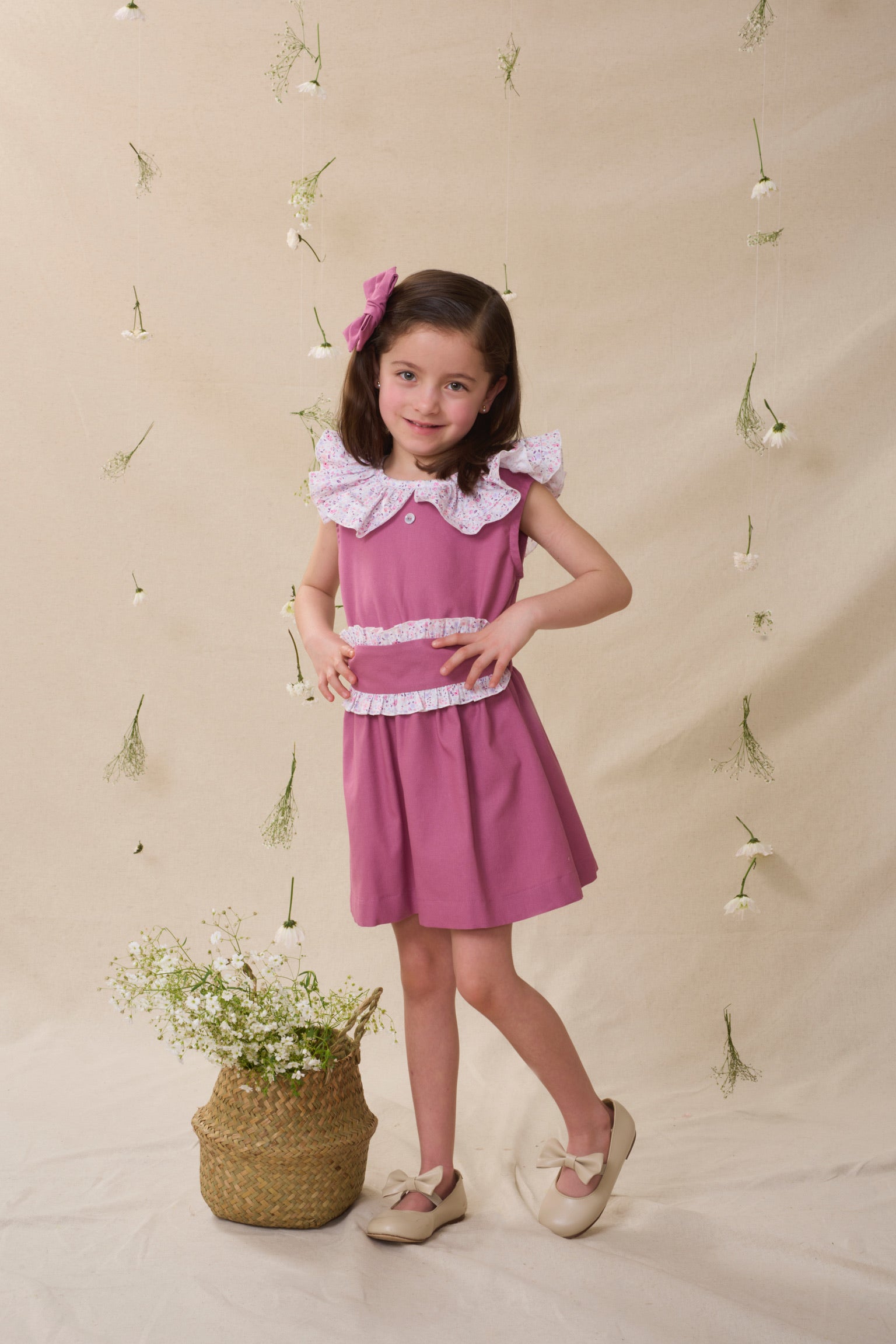 Vestido Cuello Olan Carlota