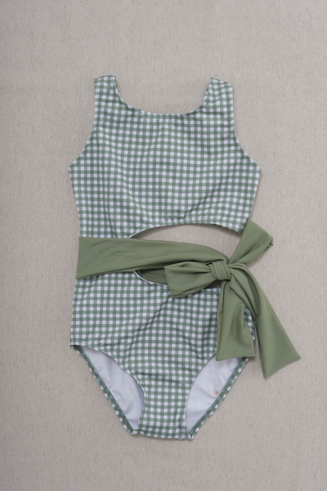 Trikini Ginham Verde