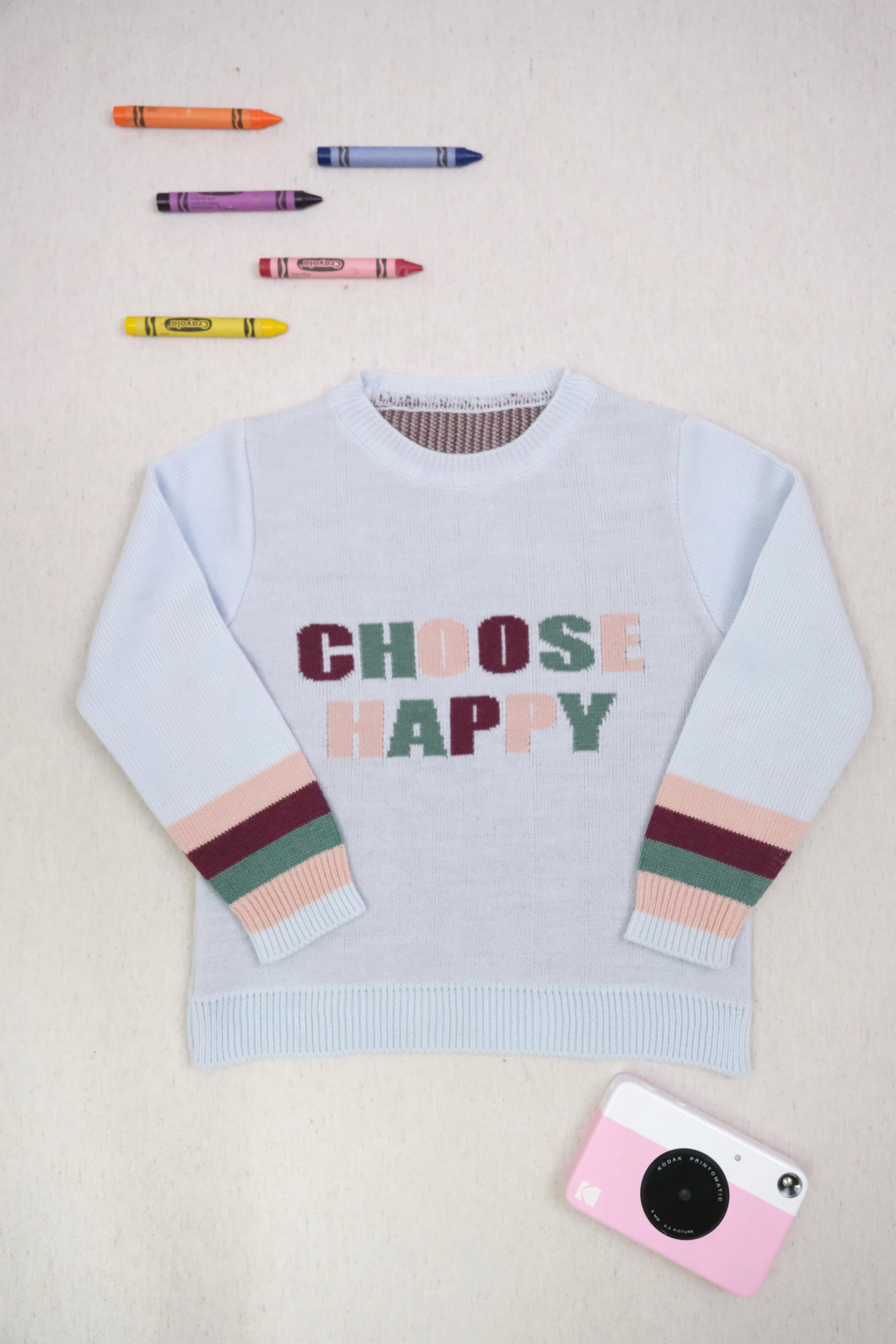 Suéter Choose Happy