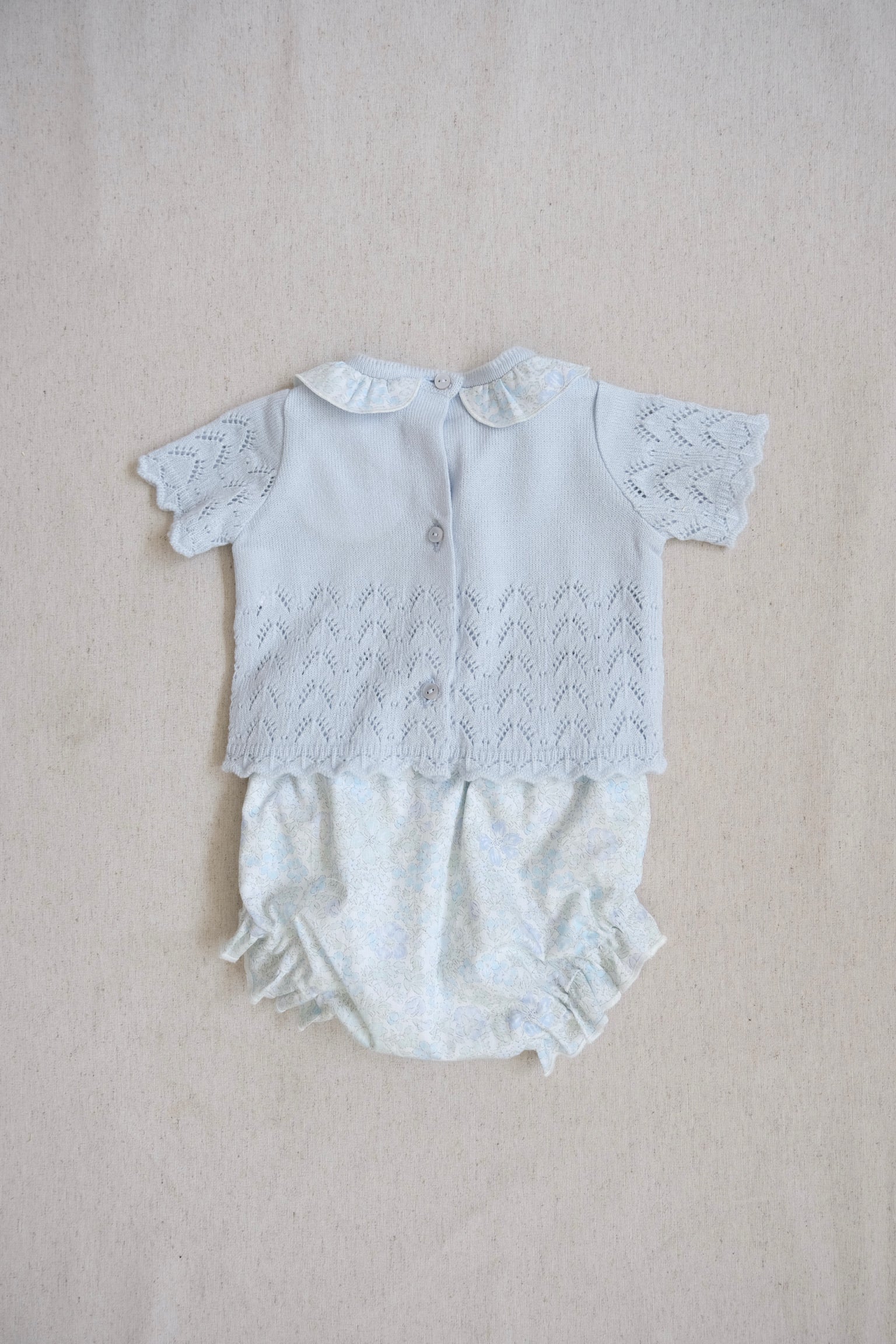 Conjunto Tejido Laurel Índigo
