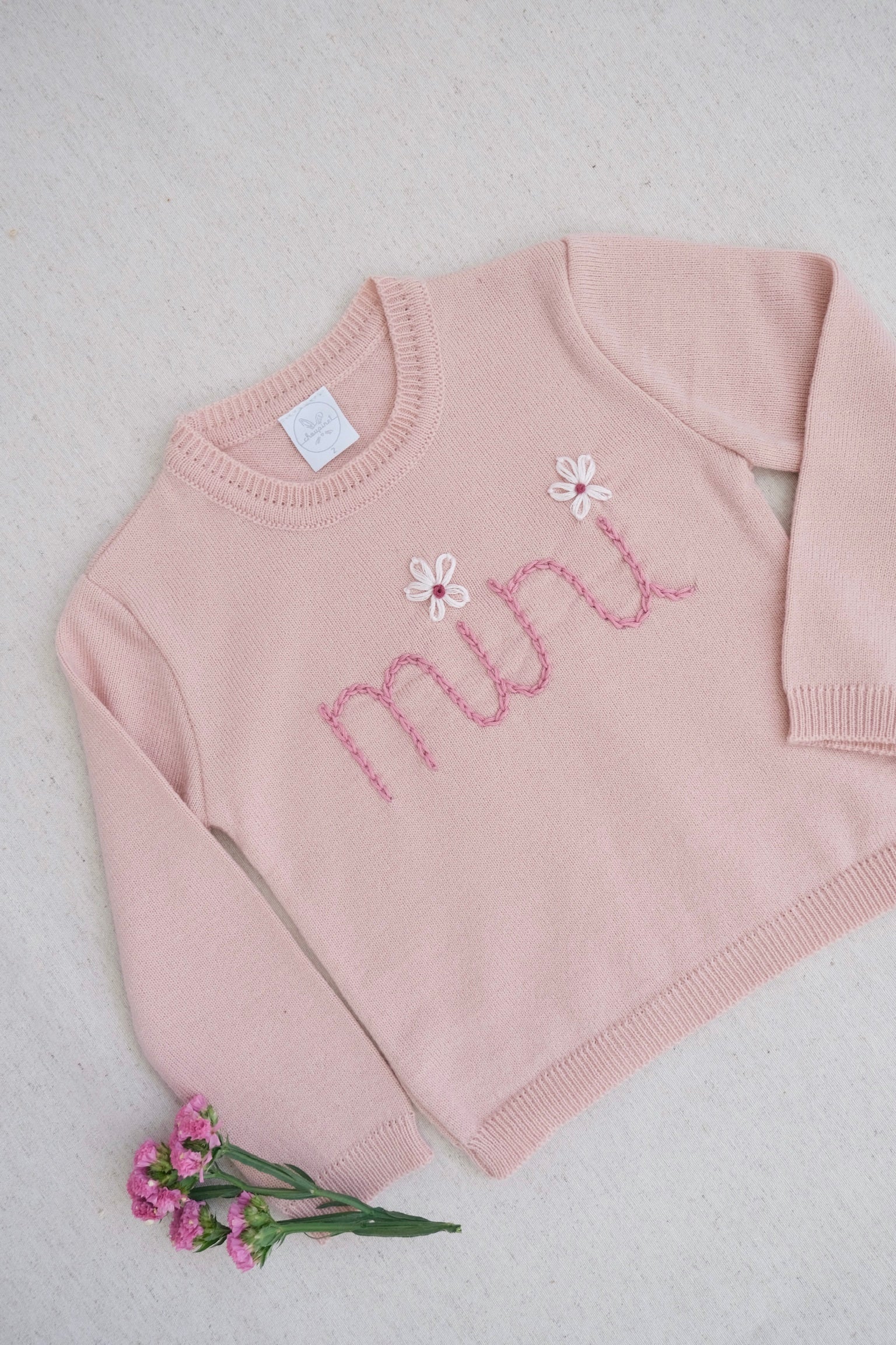 Suéter Mini Rosa