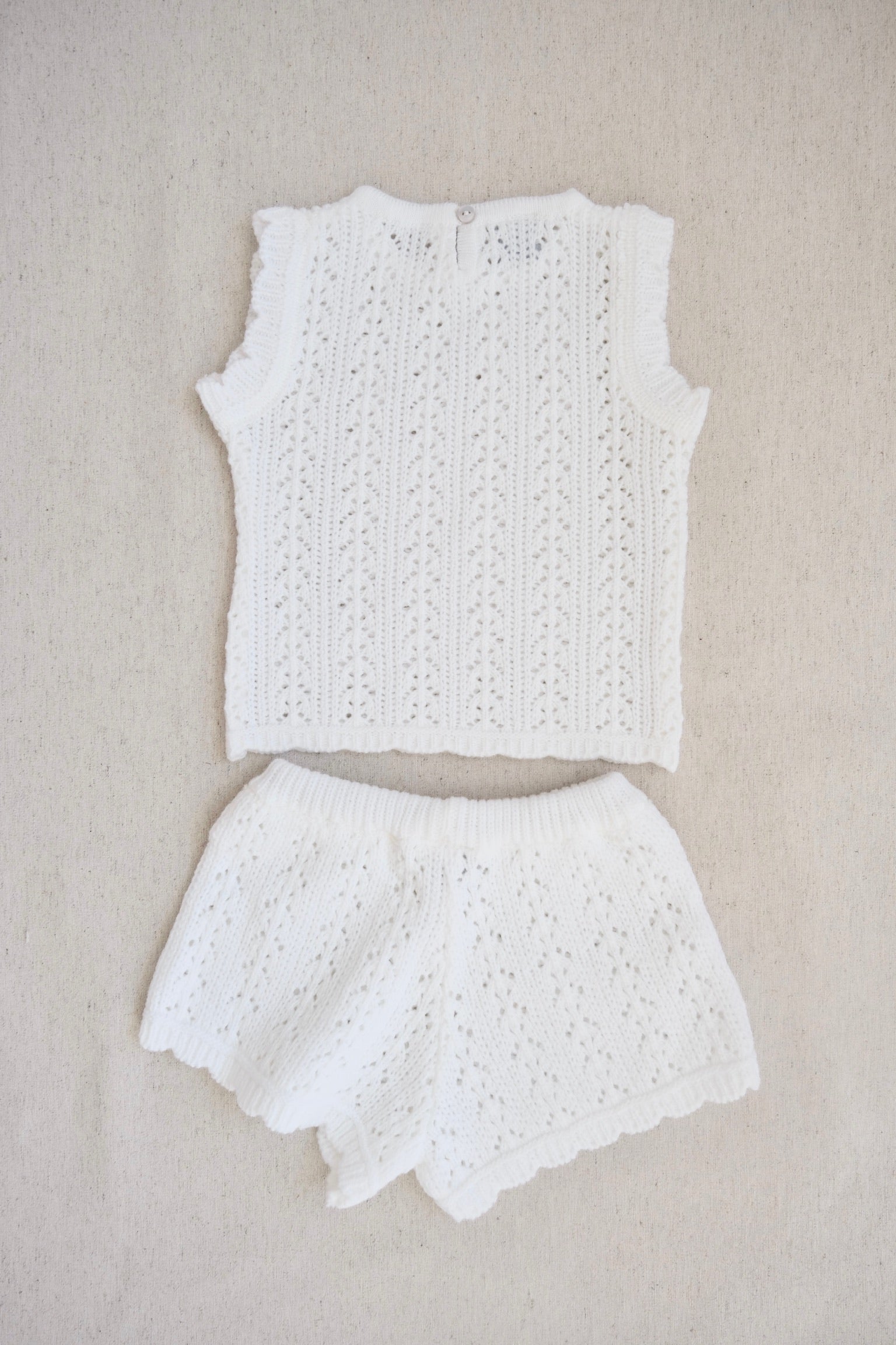 Conjunto Tejido Mia Blanco