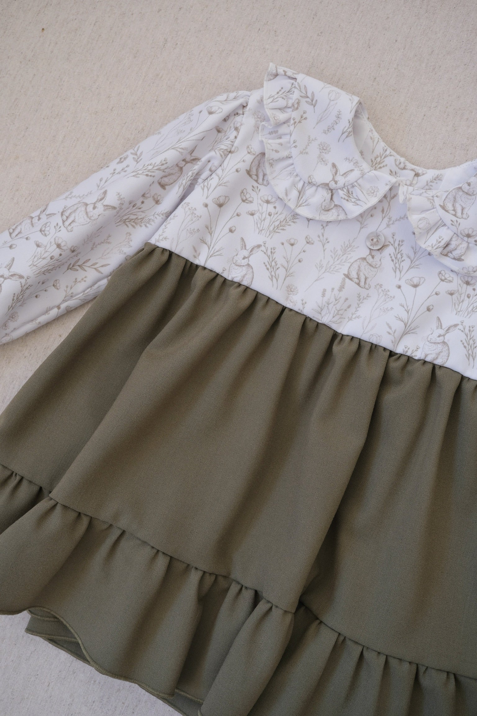 Vestido Mila Bunny Verde