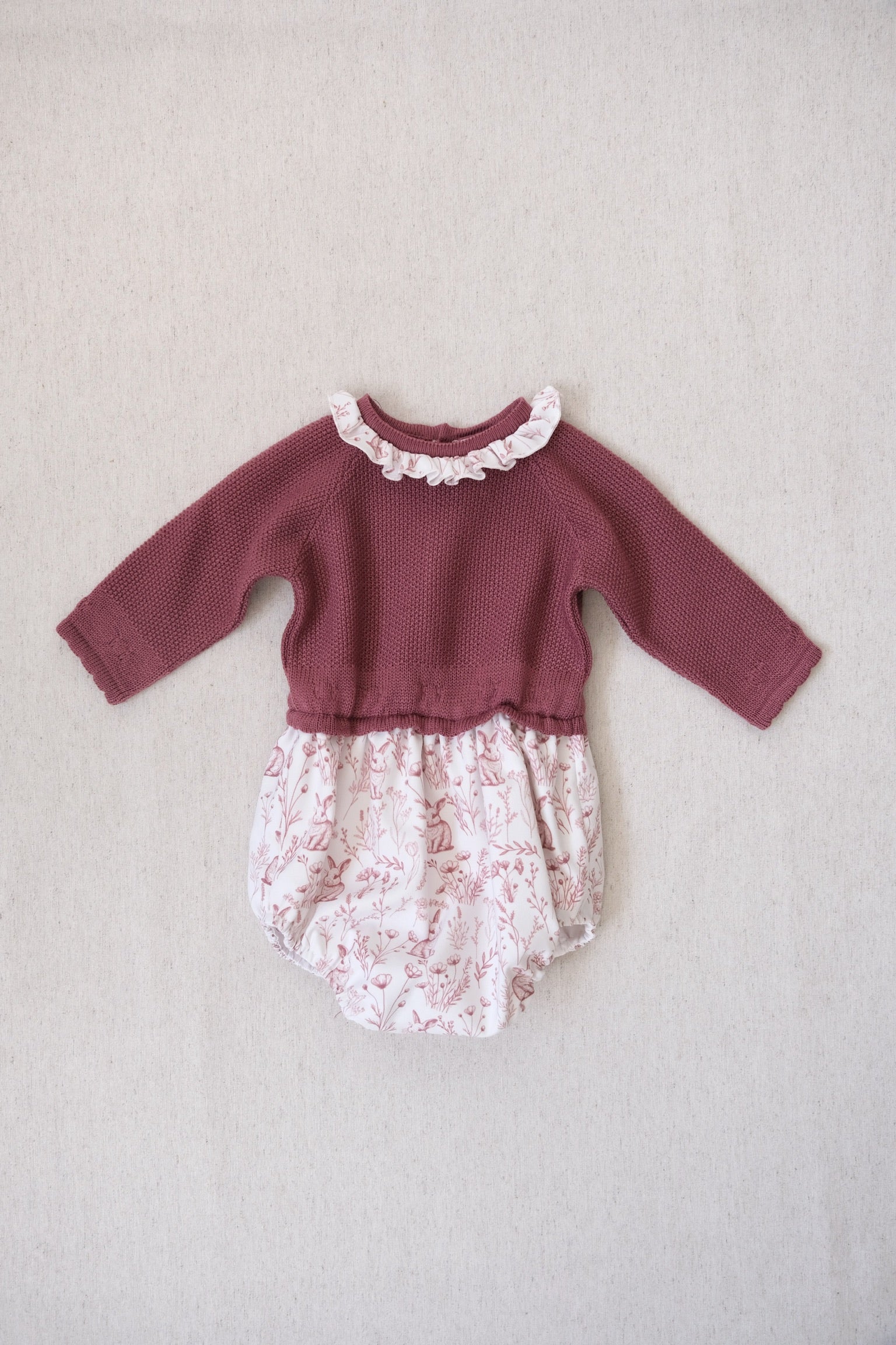 Peto Tejido Olan Bunny Camote