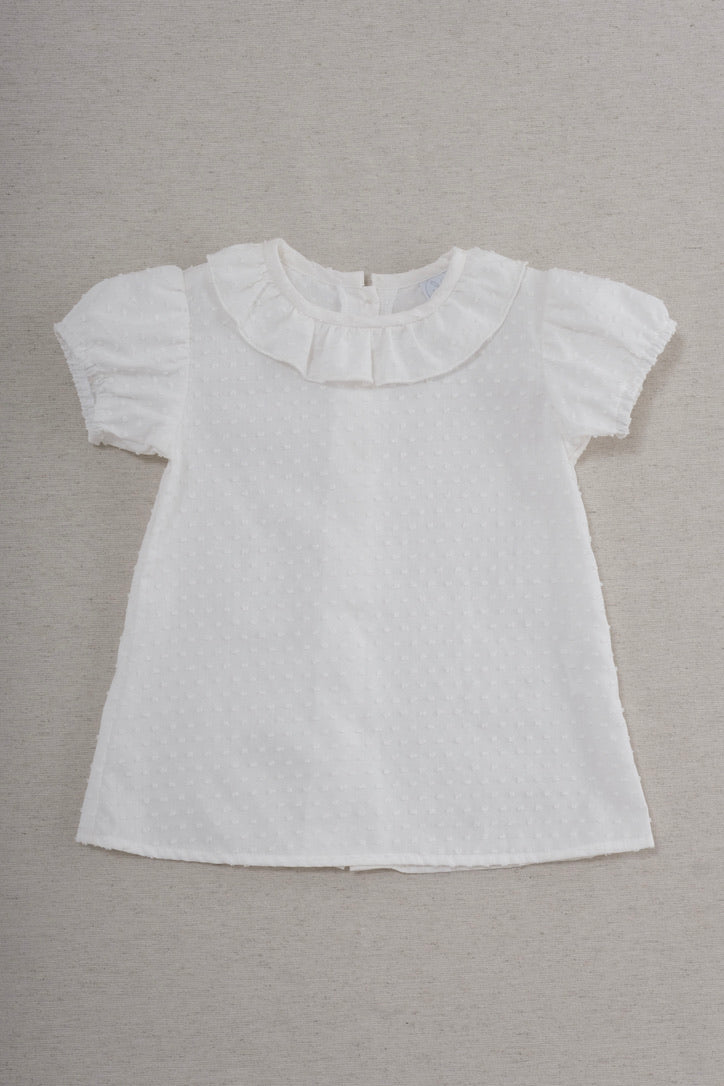 Camisa Plumeti Blanco