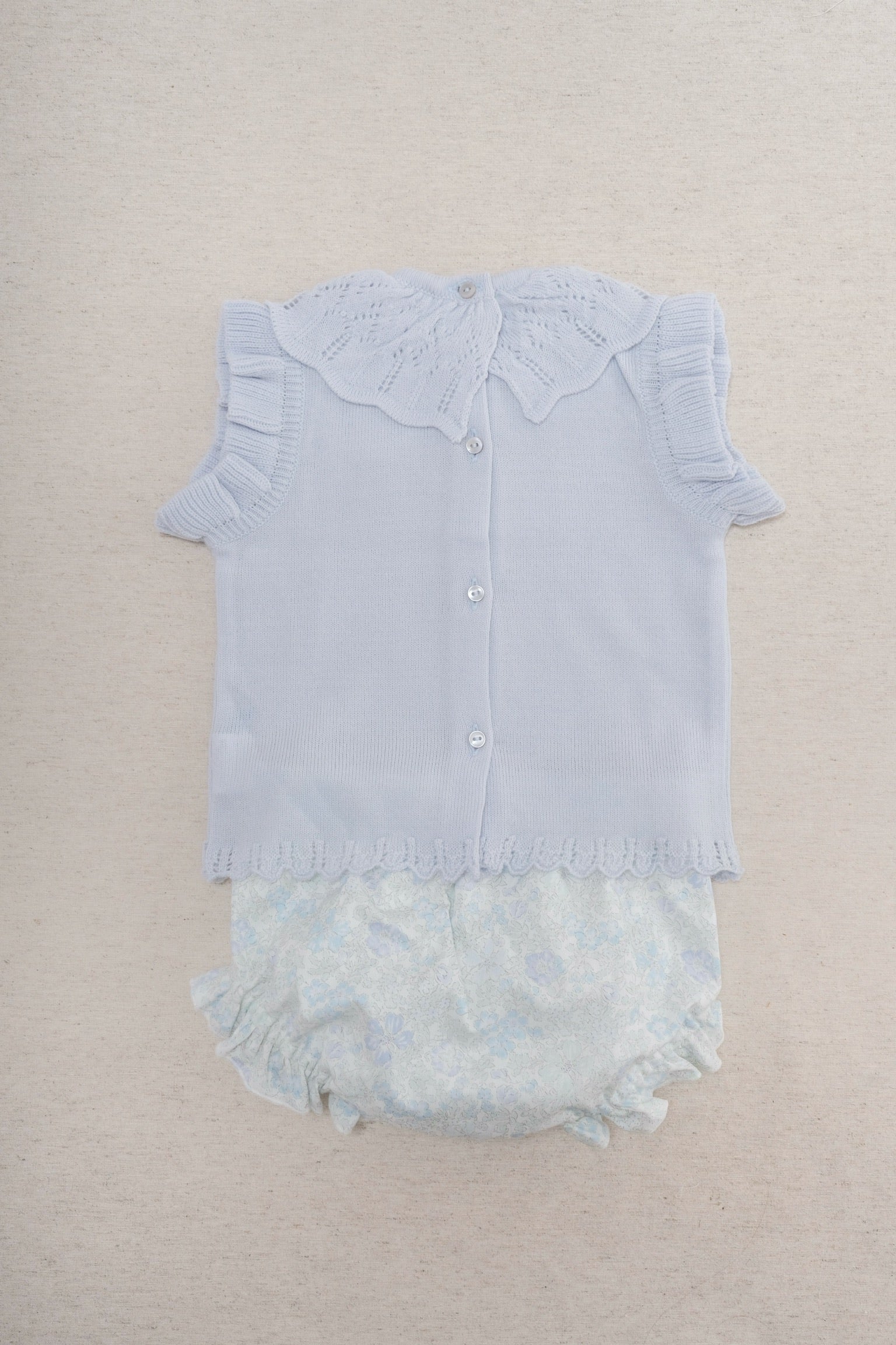 Conjunto Tejido Bebé Indigo