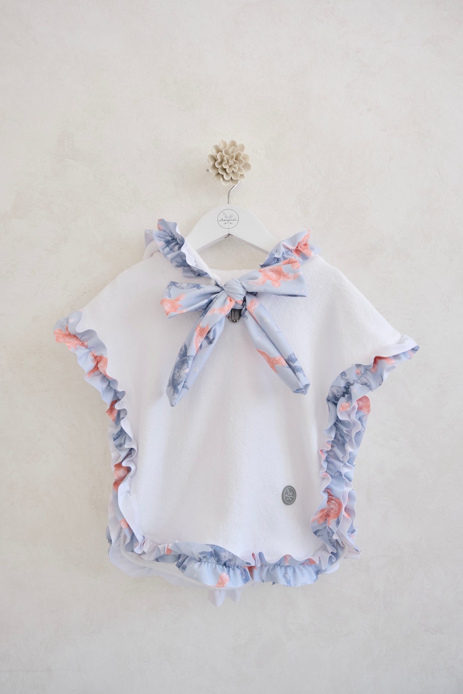Poncho de Toalla Tortugas