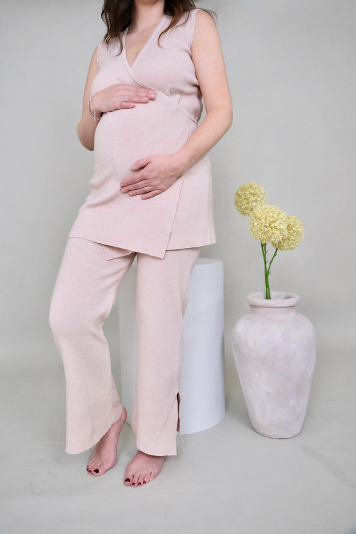 Pantalon Mom Mia Blush