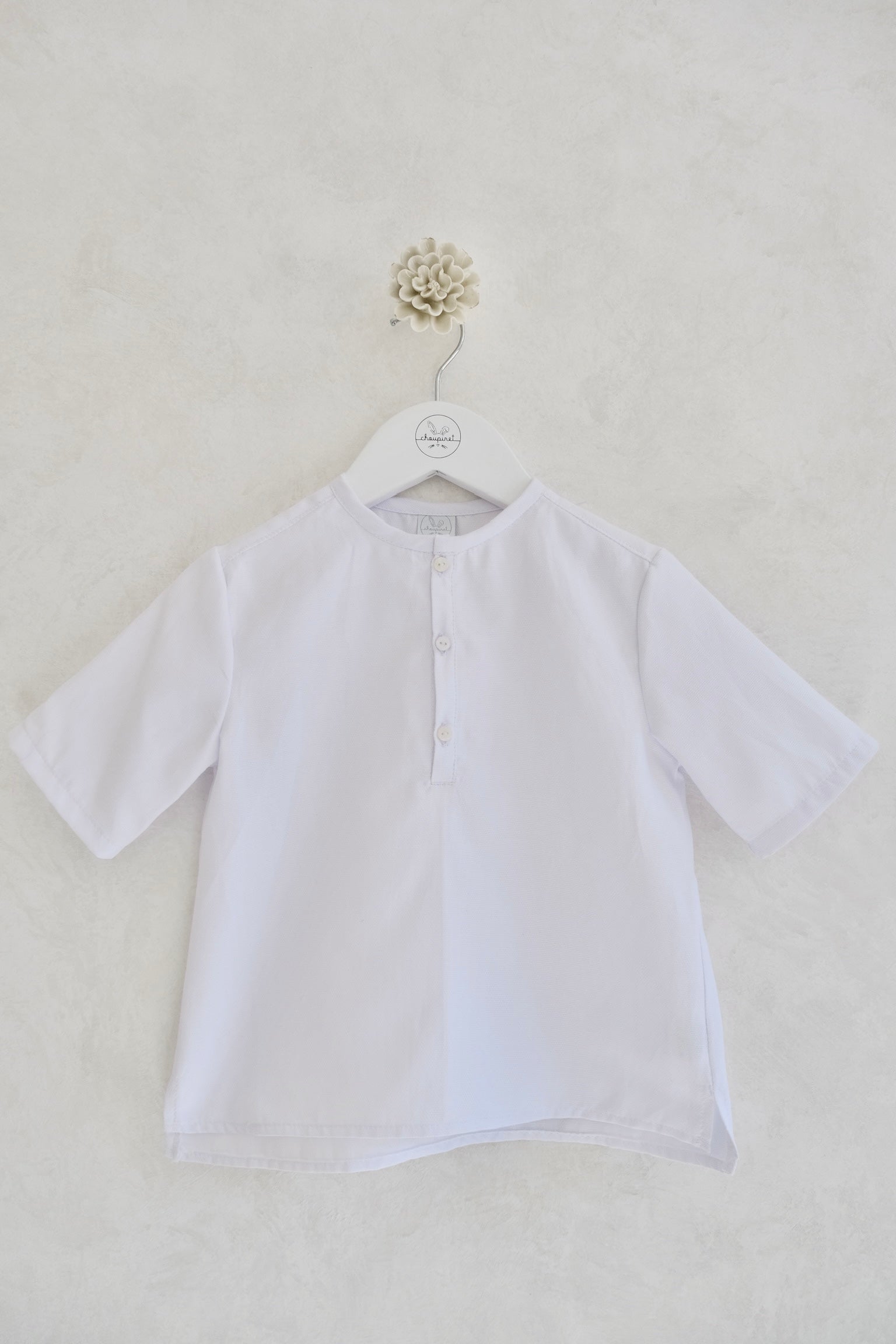 Camisa Pique Bies Tres Cuartos