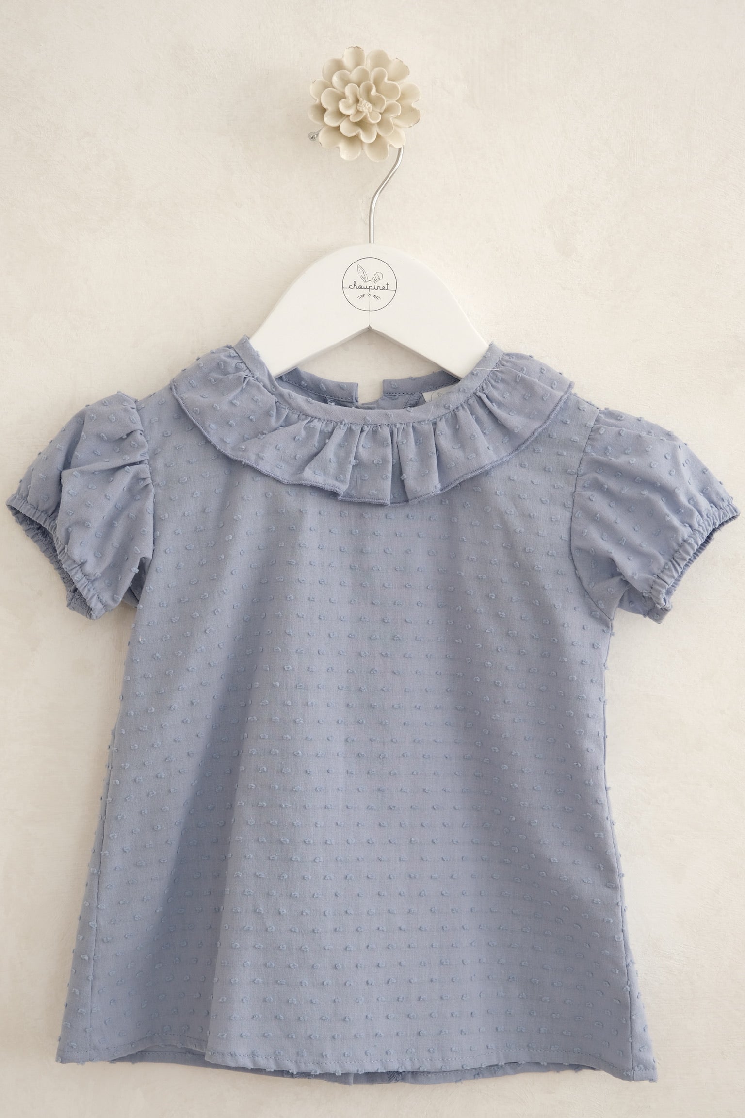 Camisa Plumeti Azul