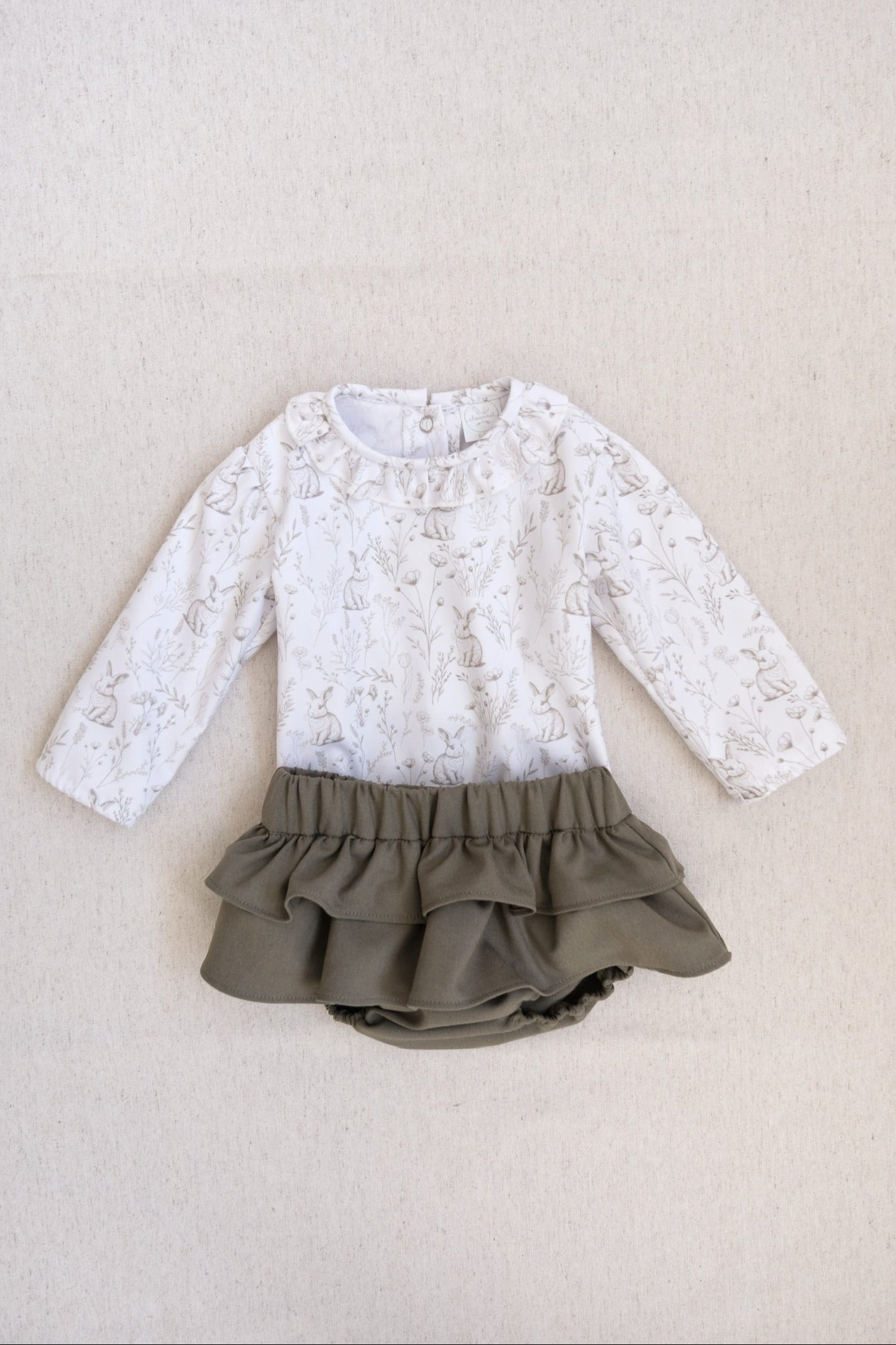 Conjunto Cleo Bebé Bunny Verde