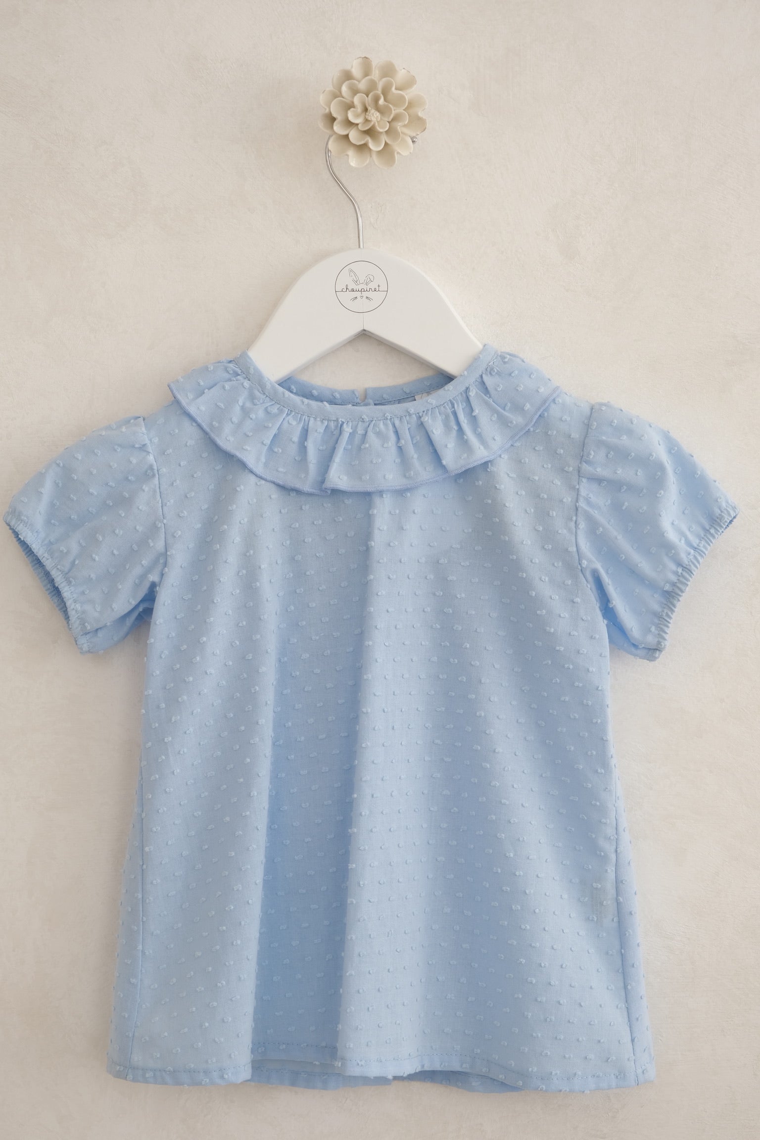 Camisa Plumeti Cielo