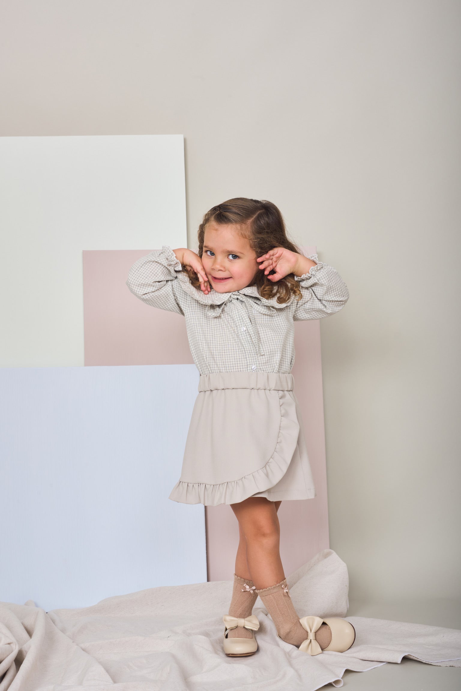 Conjunto Tess Niña Cuadros