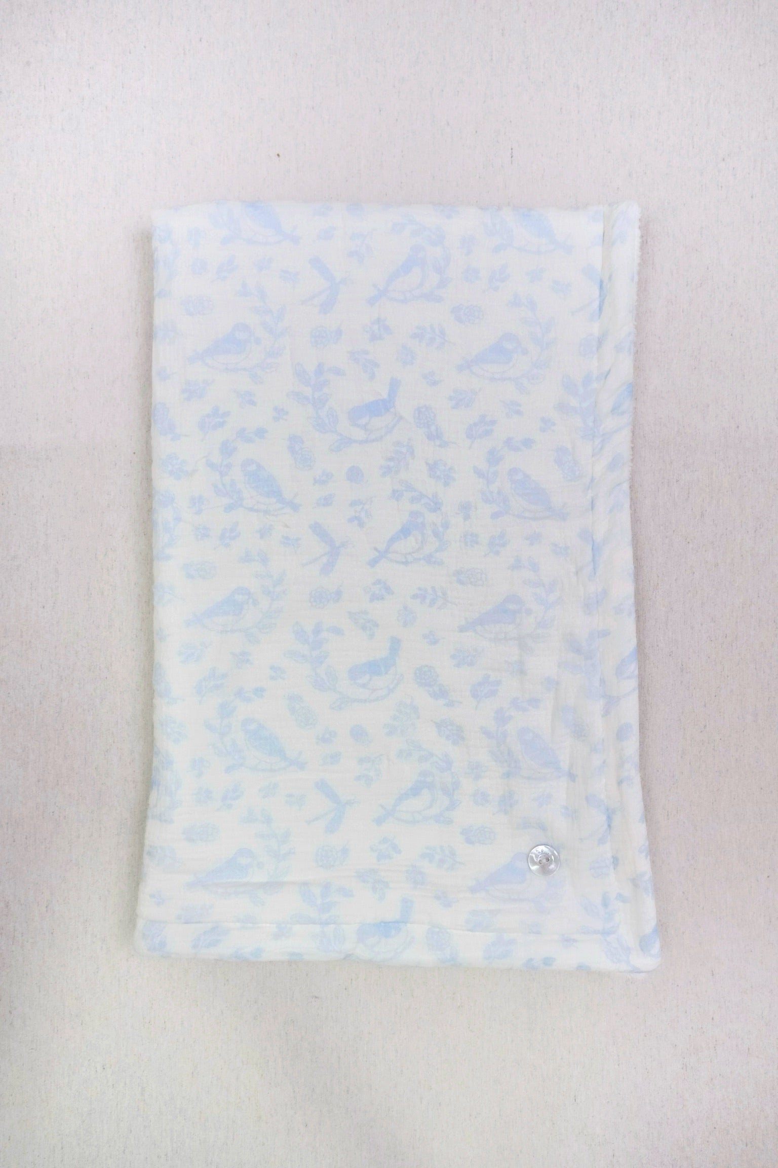 Cobija Polar Pájaros Azul