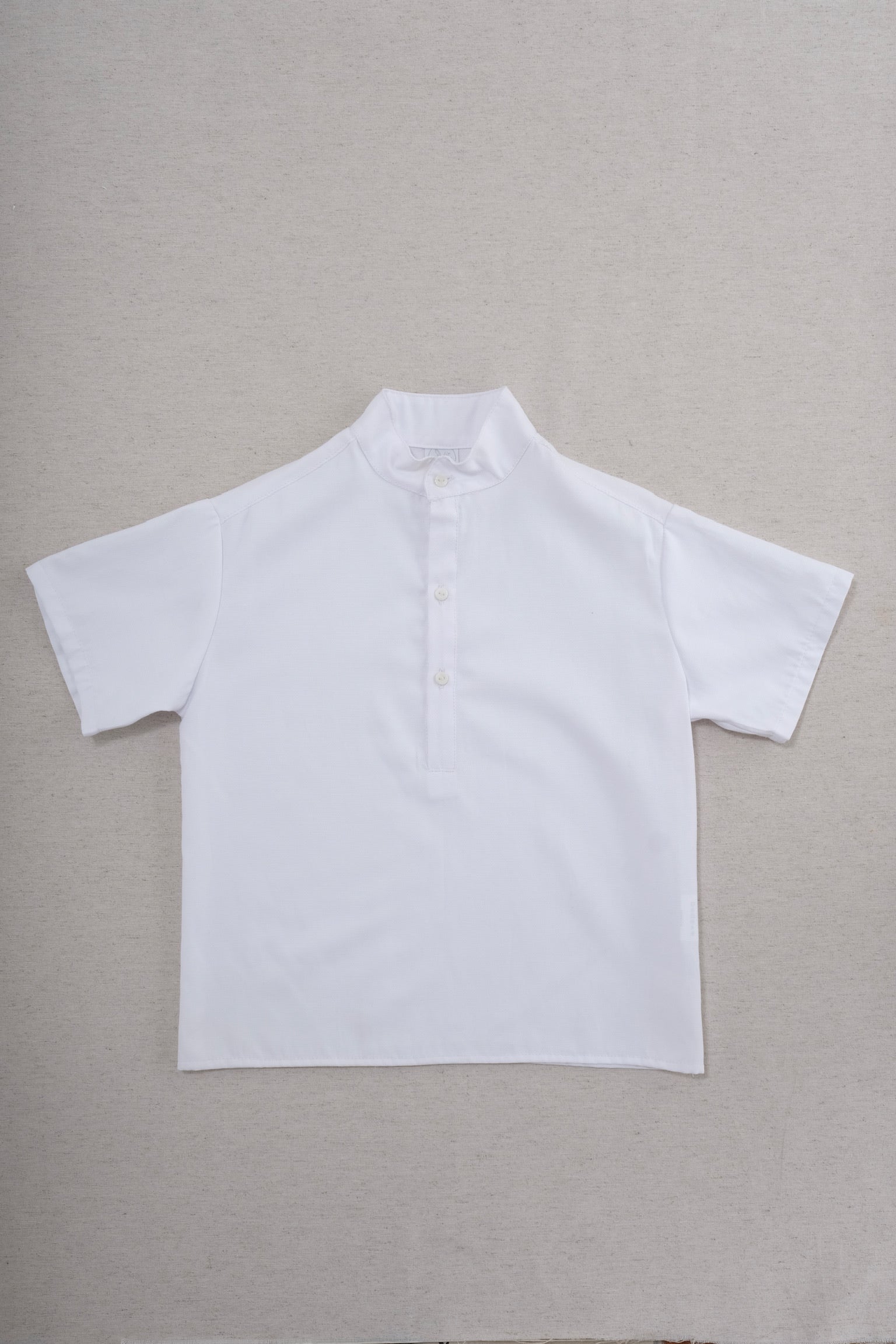 Camisa Blanca Pique Niño