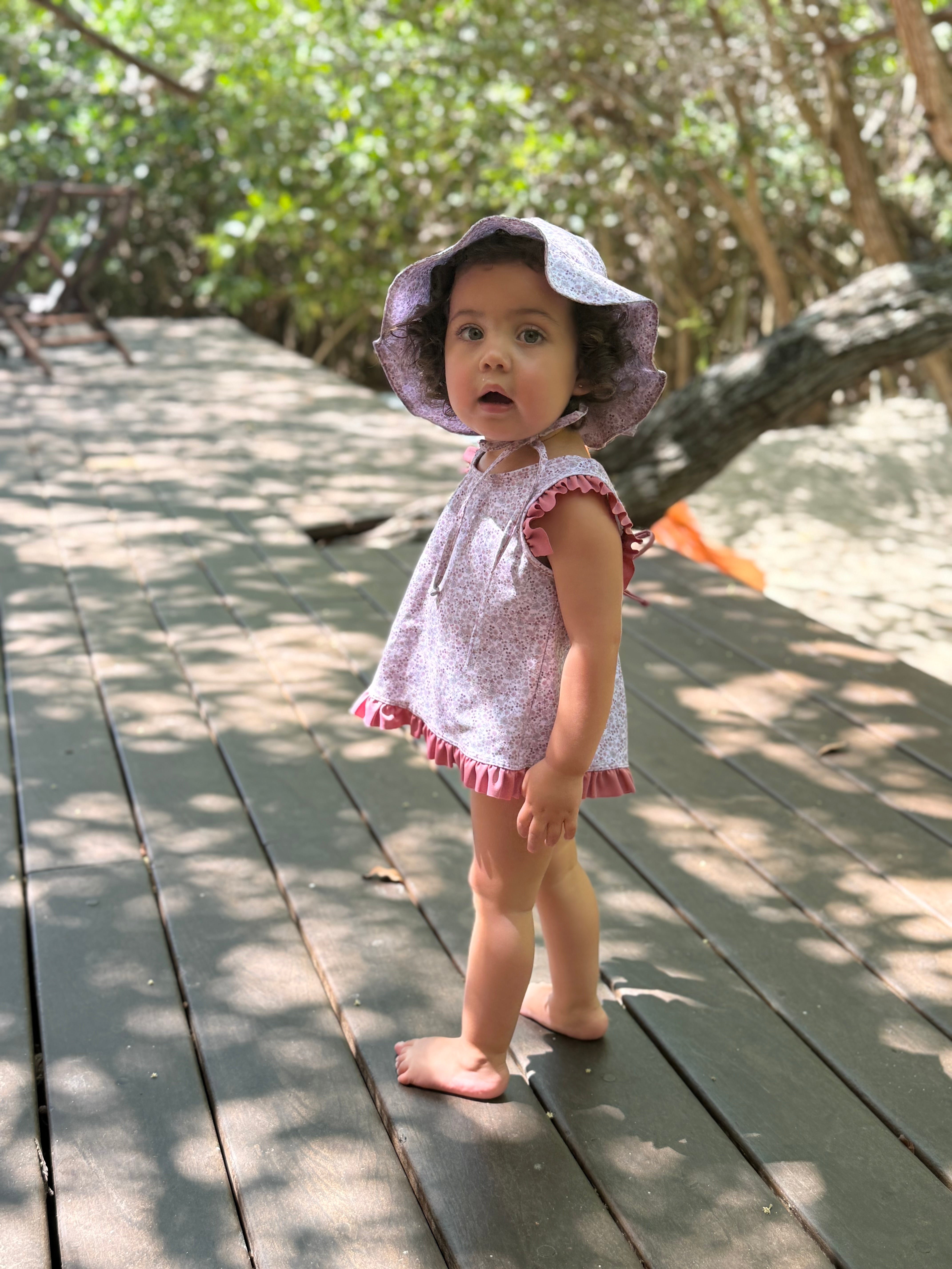 Conjunto Traje Niña Marina