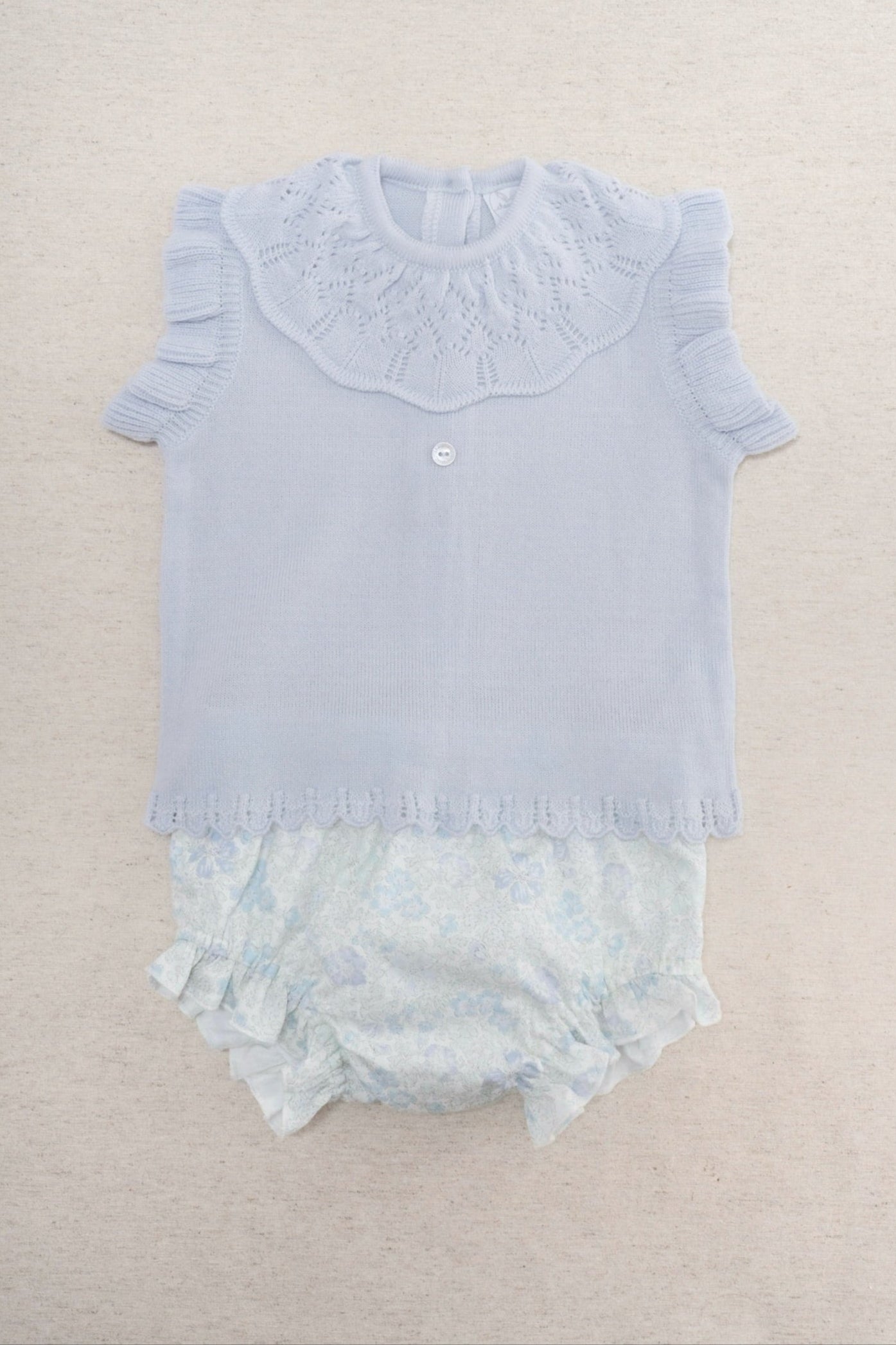 Conjunto Tejido Bebé Indigo