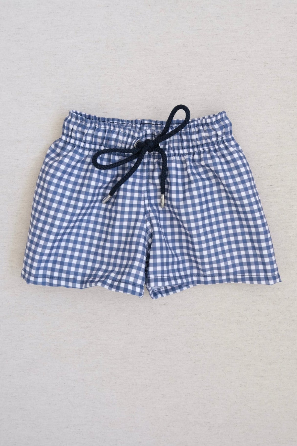 Traje de Baño Niño Ginham Azul