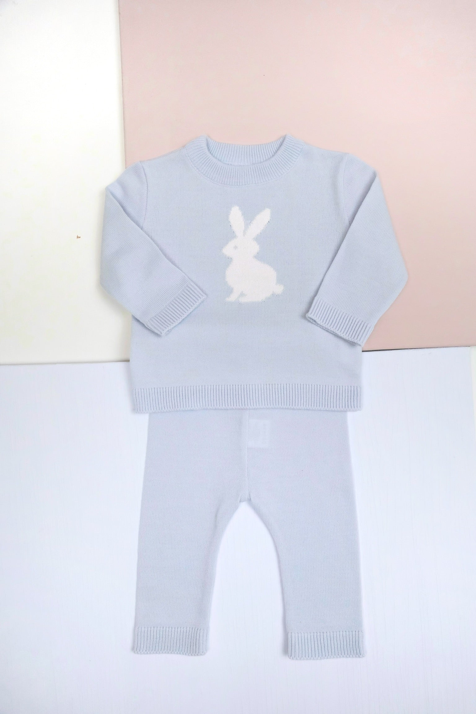 Conjunto Conejo Azul Bebé