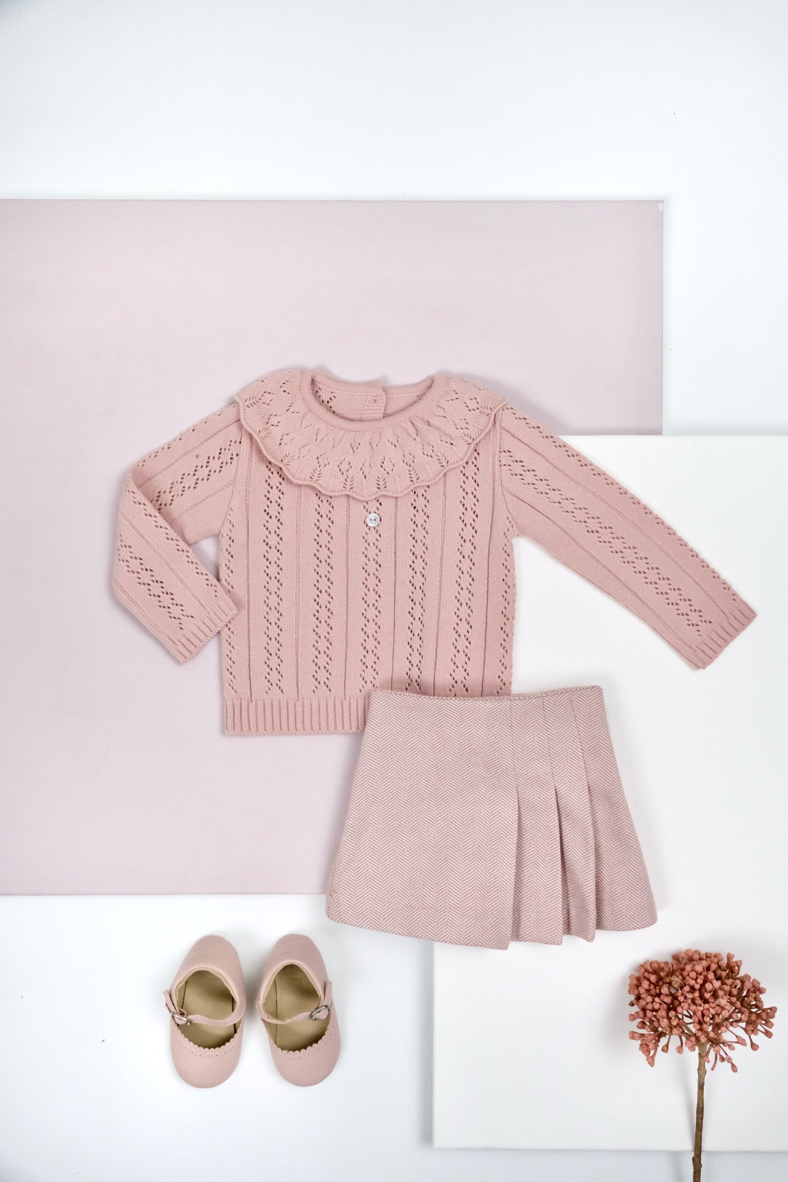 Conjunto Tejido Falda Lorea