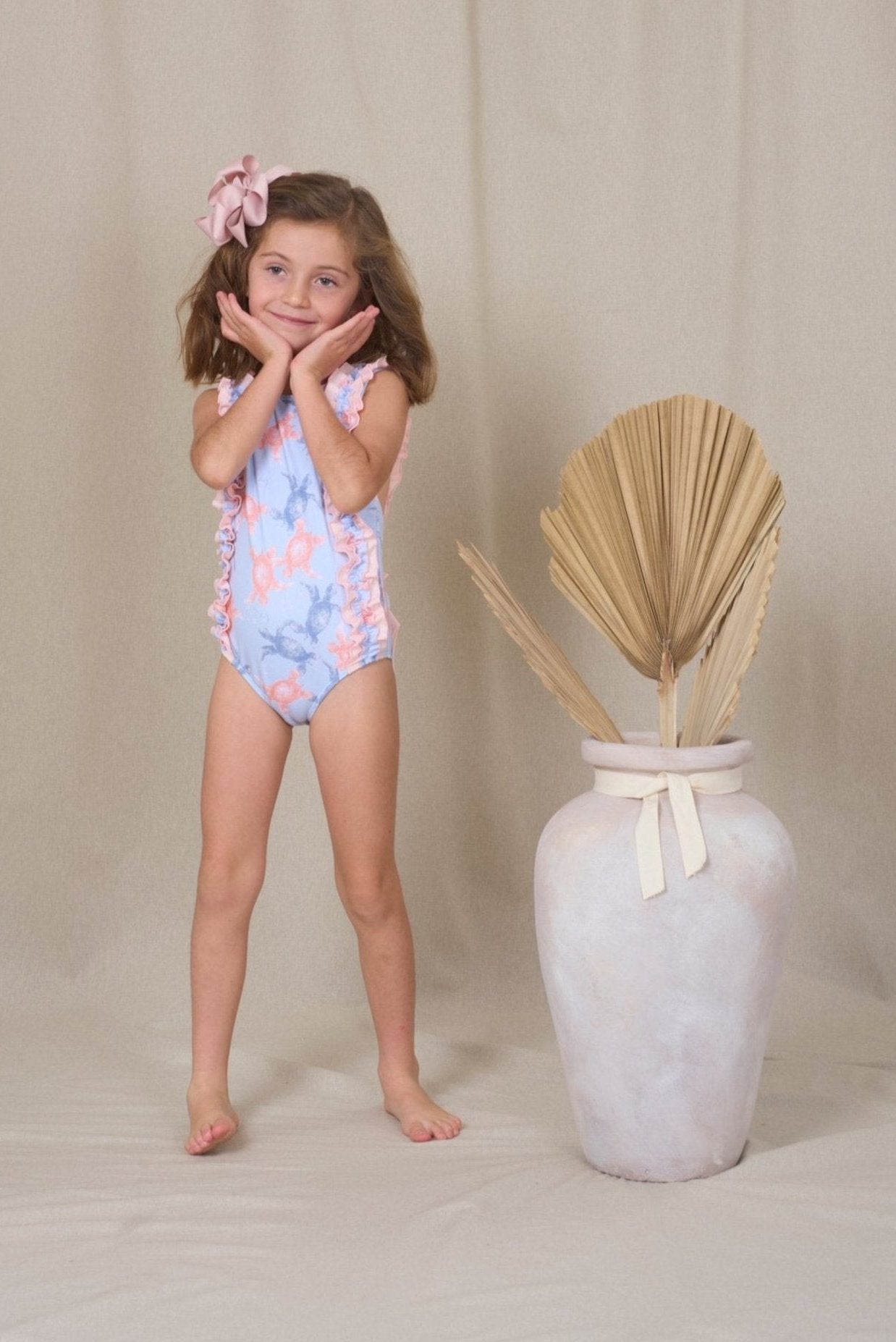 Traje de Baño Niña Tortugas