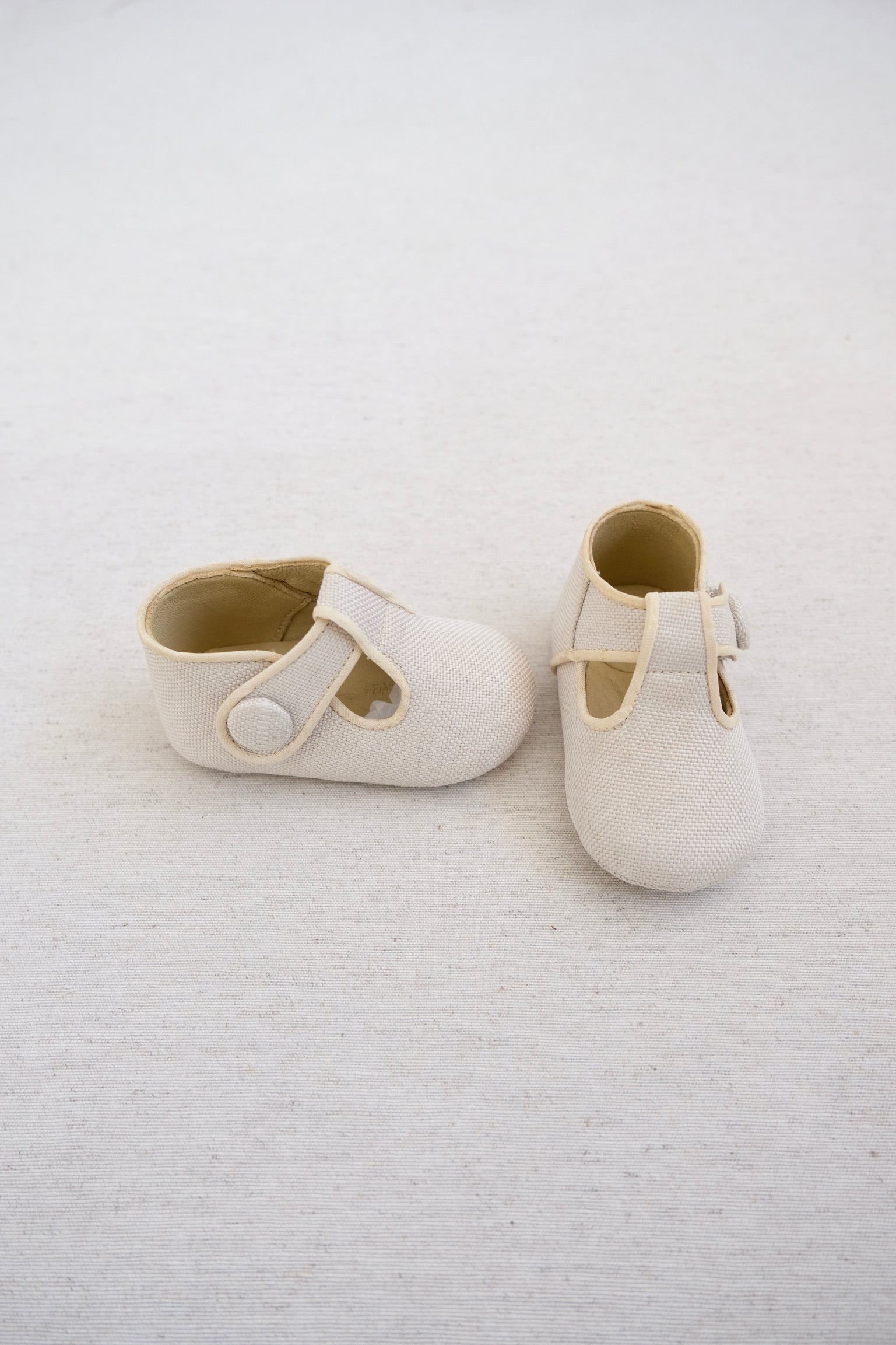 Zapatos Lino Hueso Traba