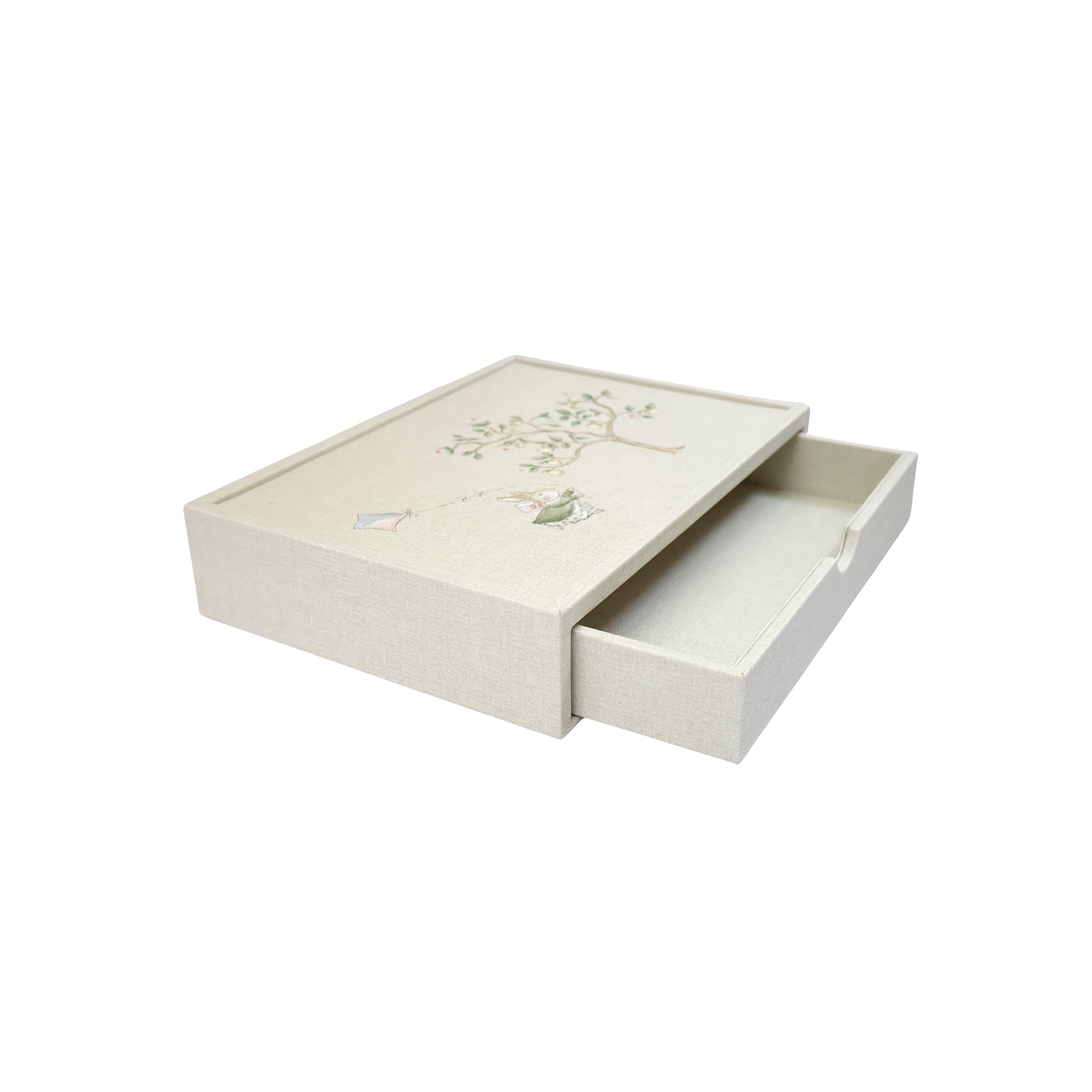 Cajita Cajon Fiore Blanco Jardin