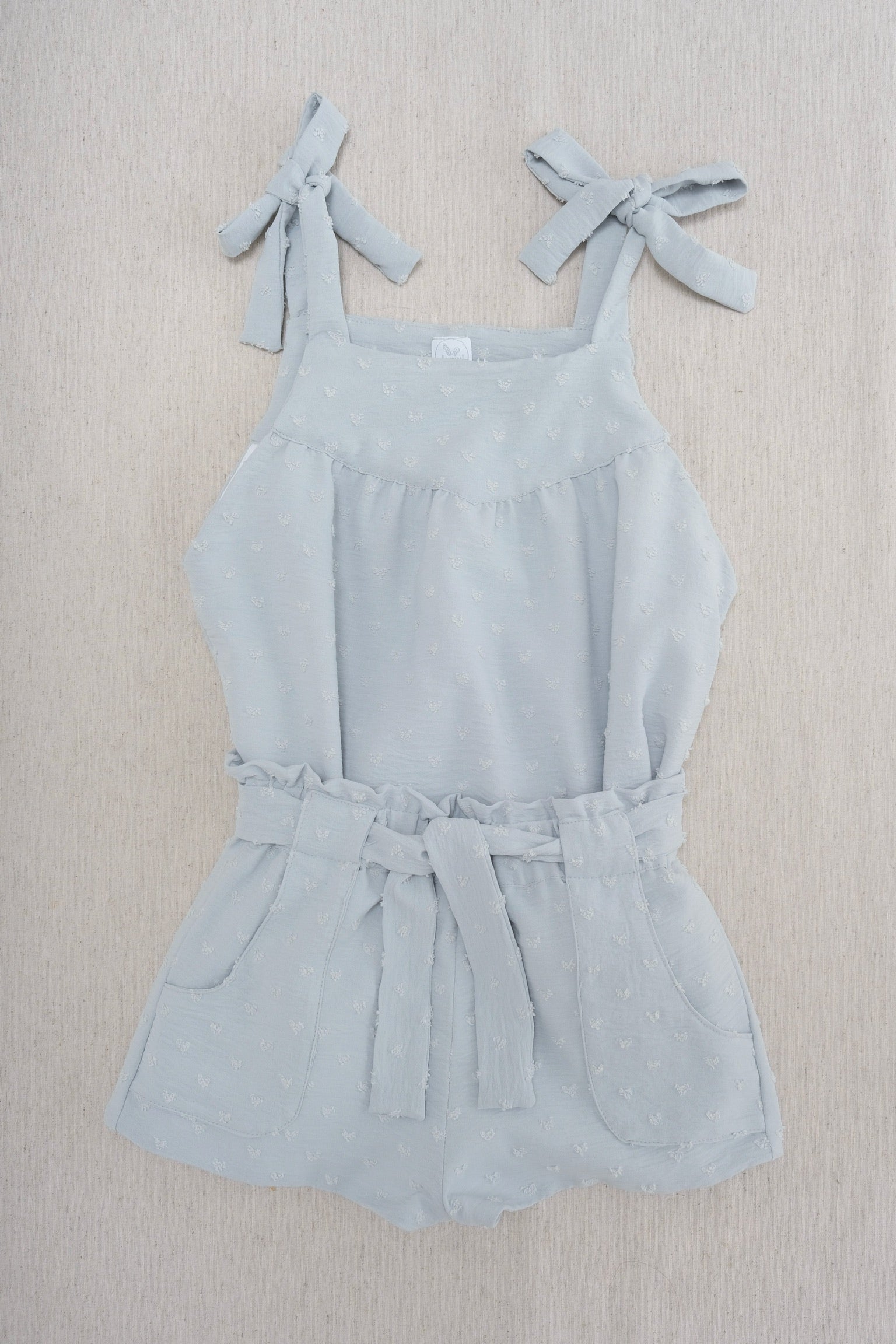 Conjunto Tirantes Plumeti Nudo Verde