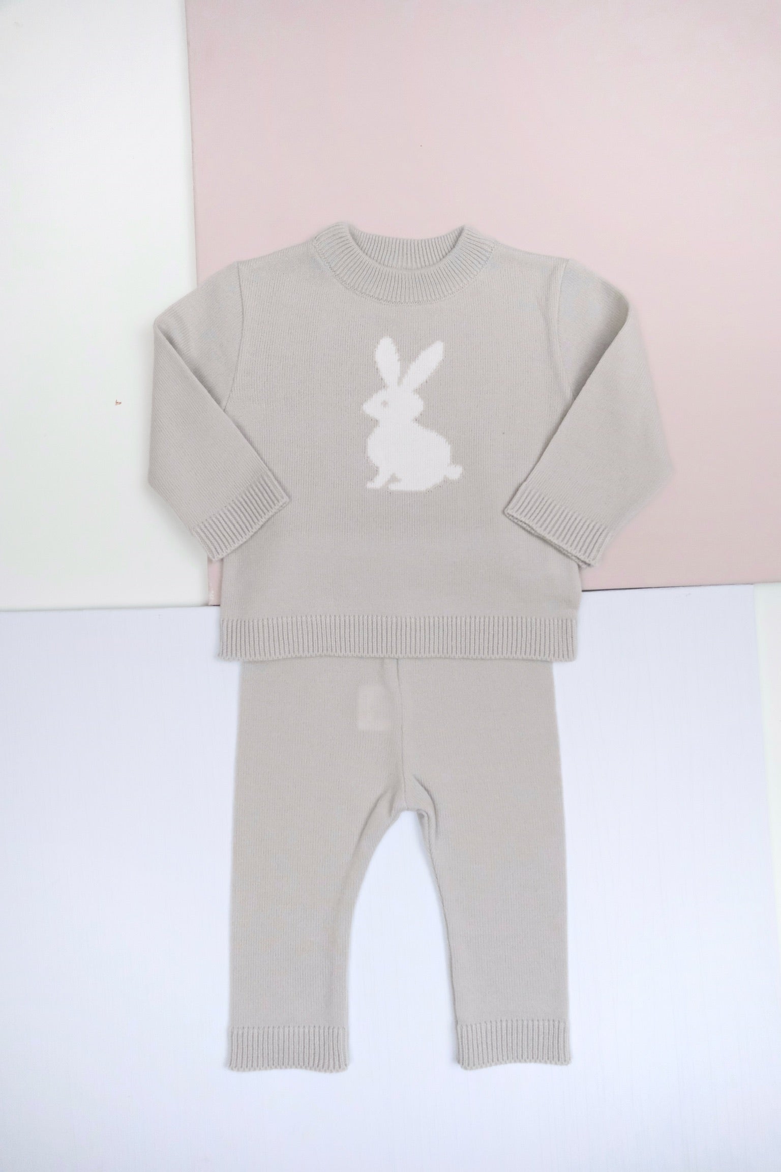 Conjunto Conejo Gris