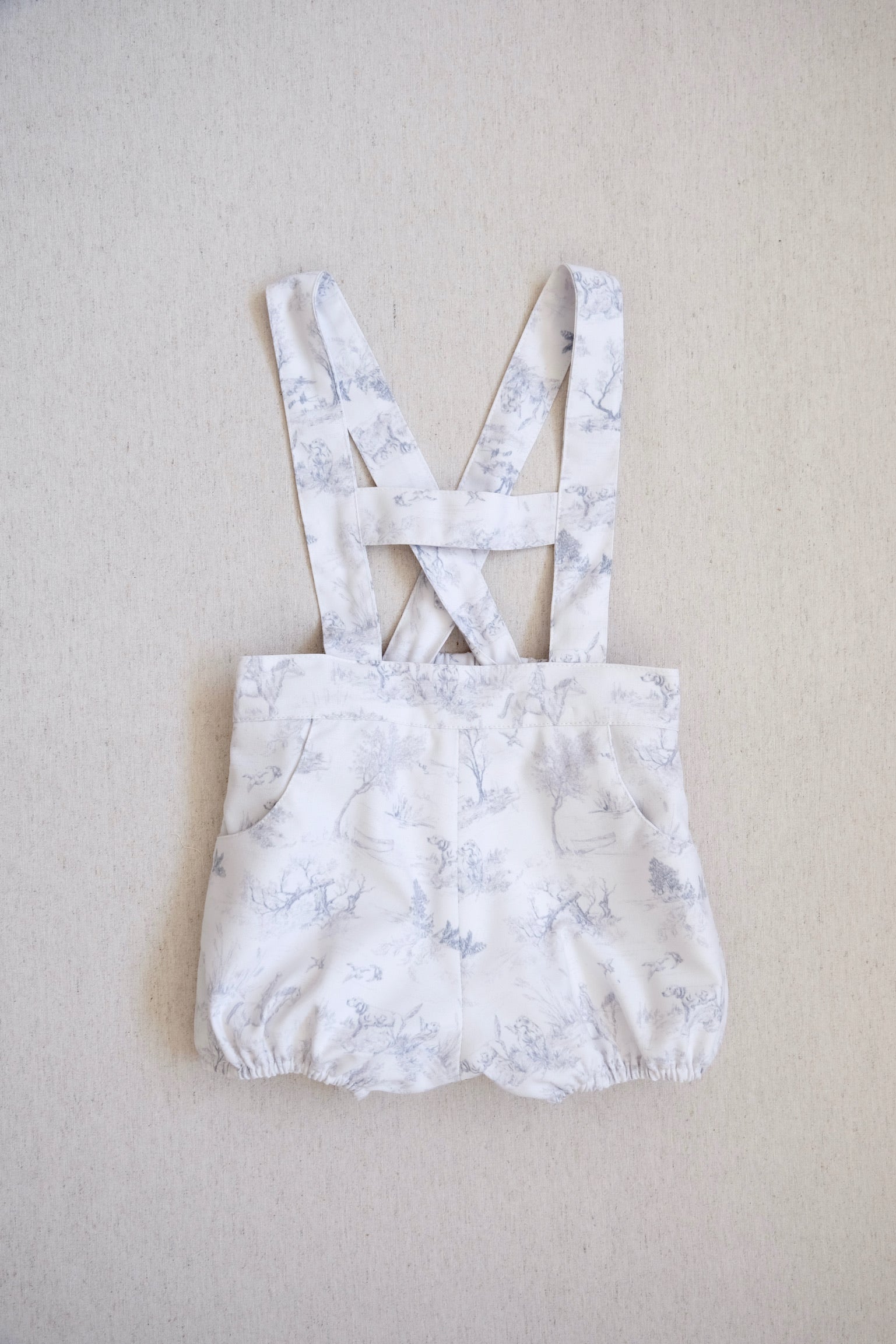 Short Tirantes Hunt Azul