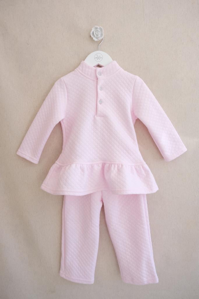Pijama Rombos Rosa