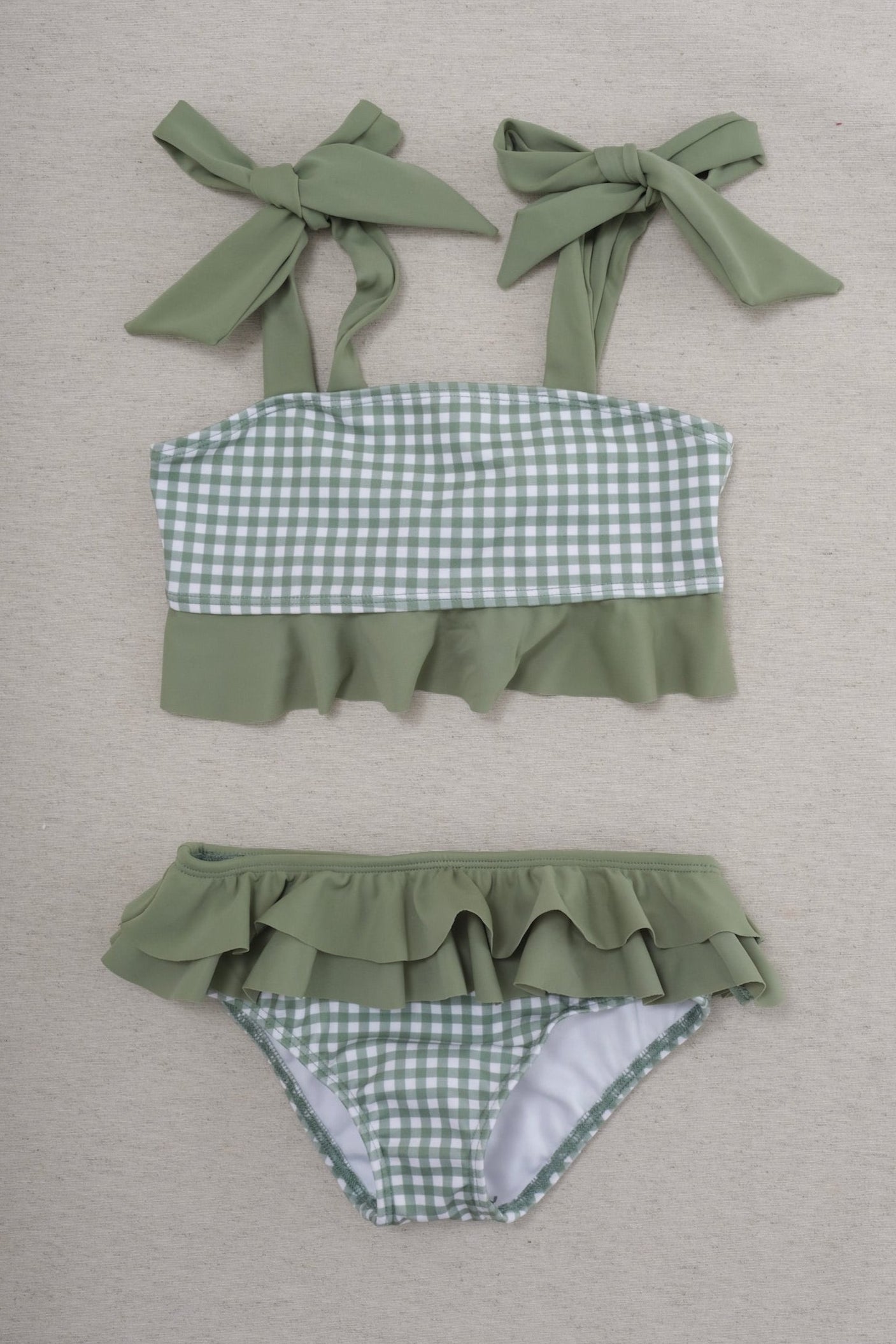 Bikini Ginham Verde