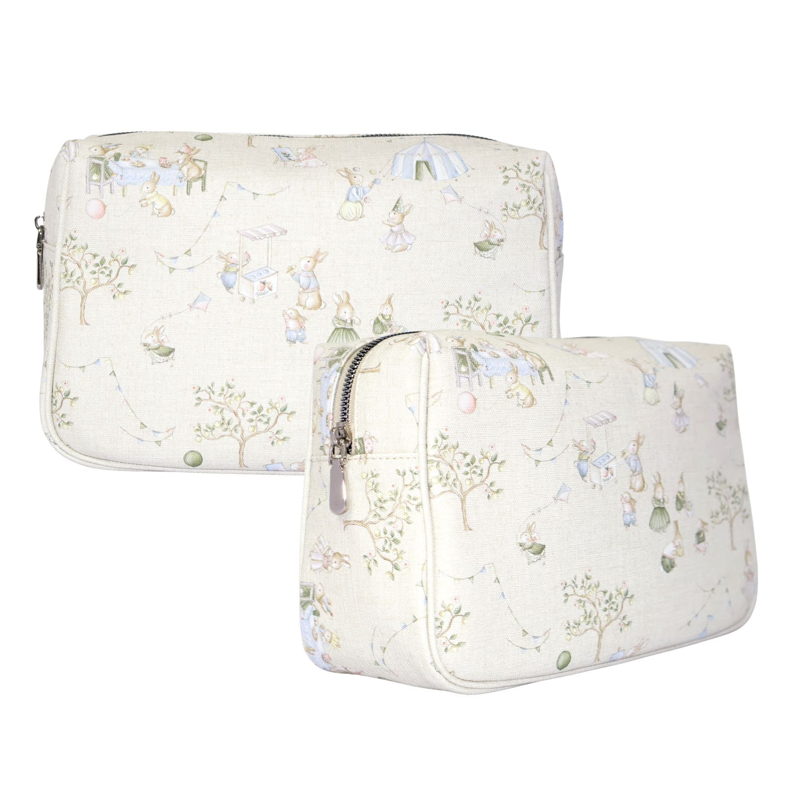 Neceser Grande Fiore Blanco Patron