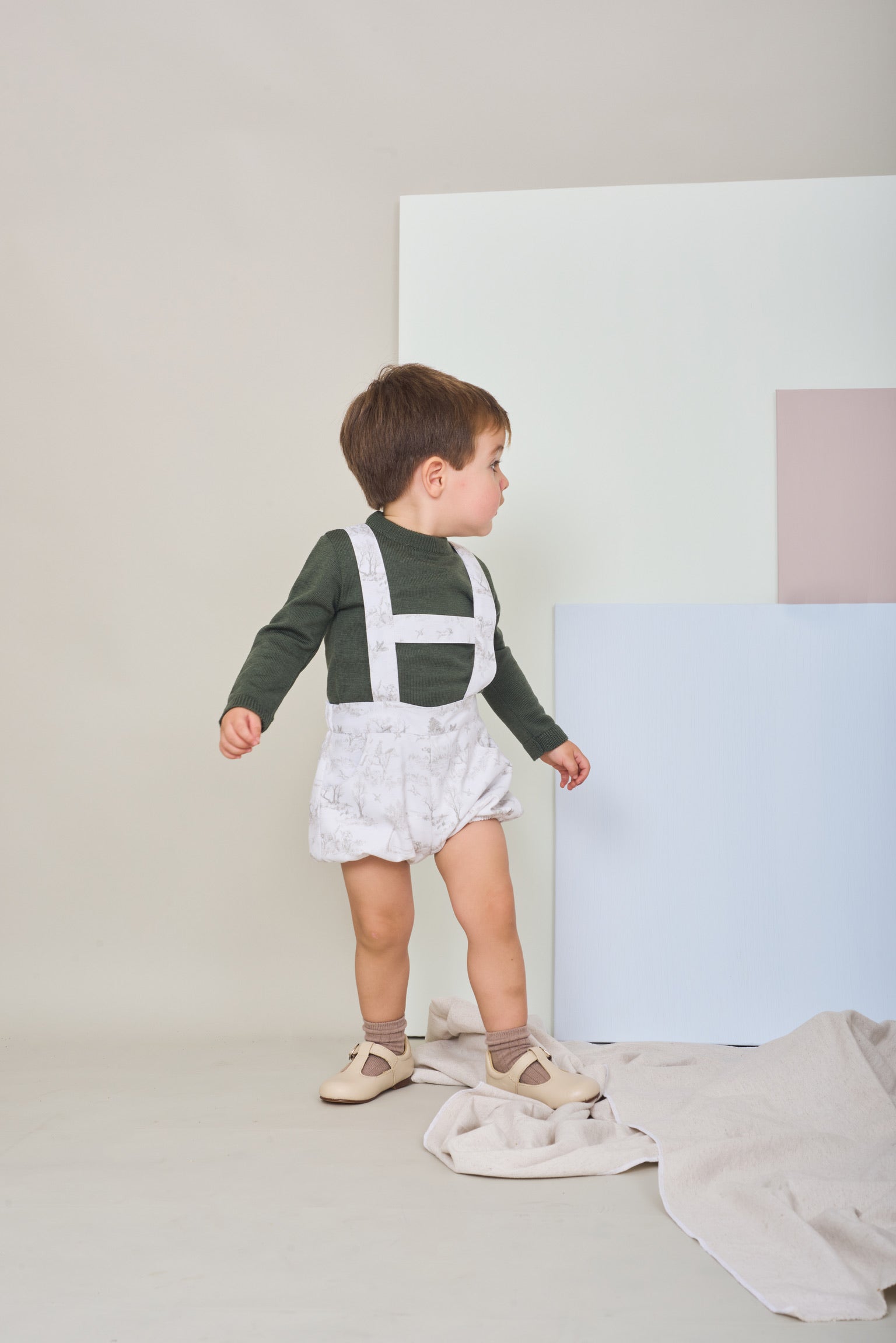 Short Tirantes Hunt Verde