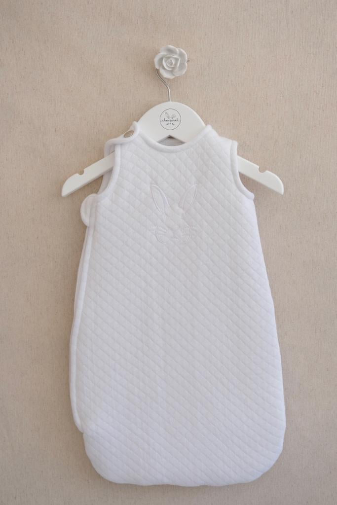 Saquito Newborn XS Rombos Blanco