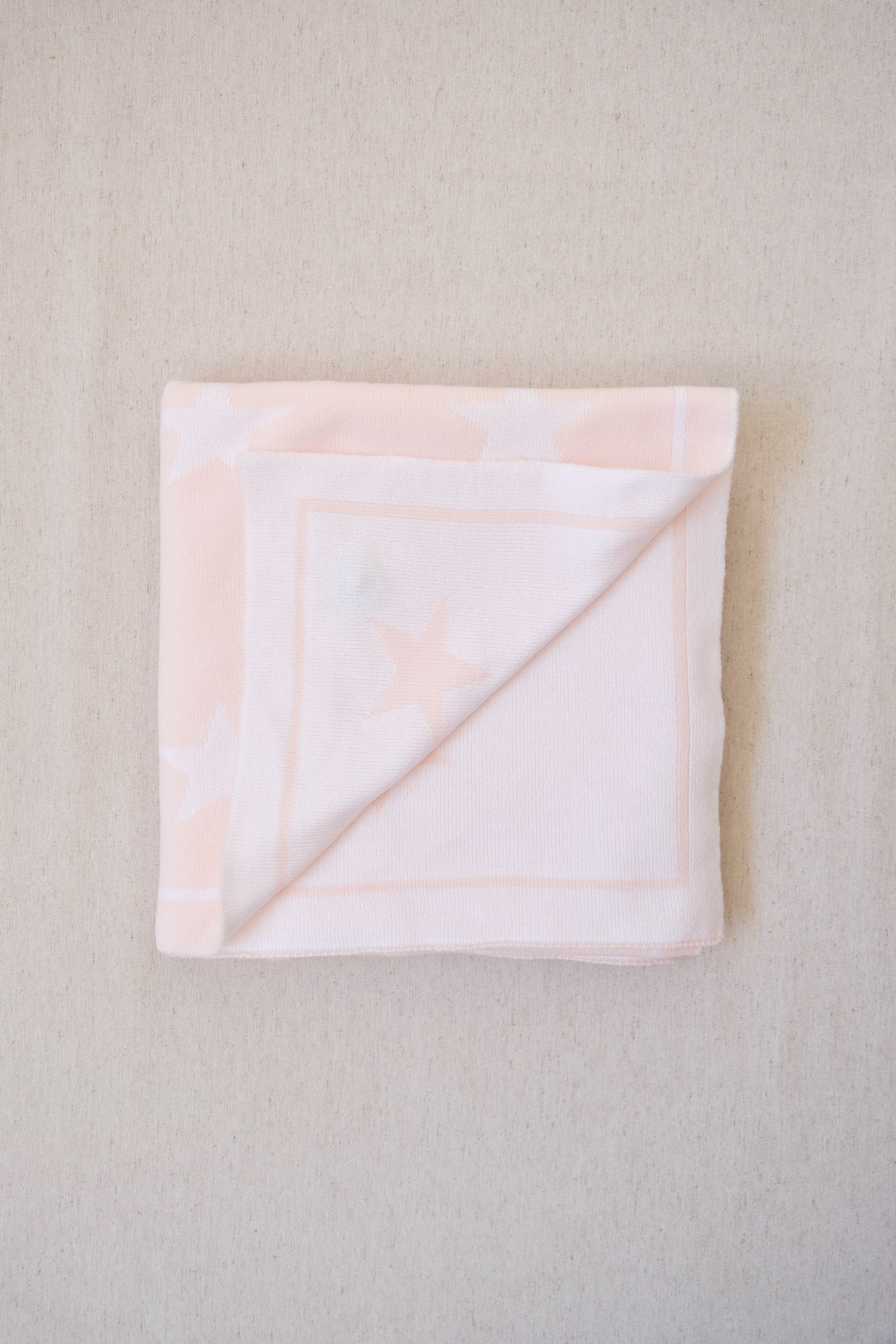 Cobija con Estrellas Rosa Bebé
