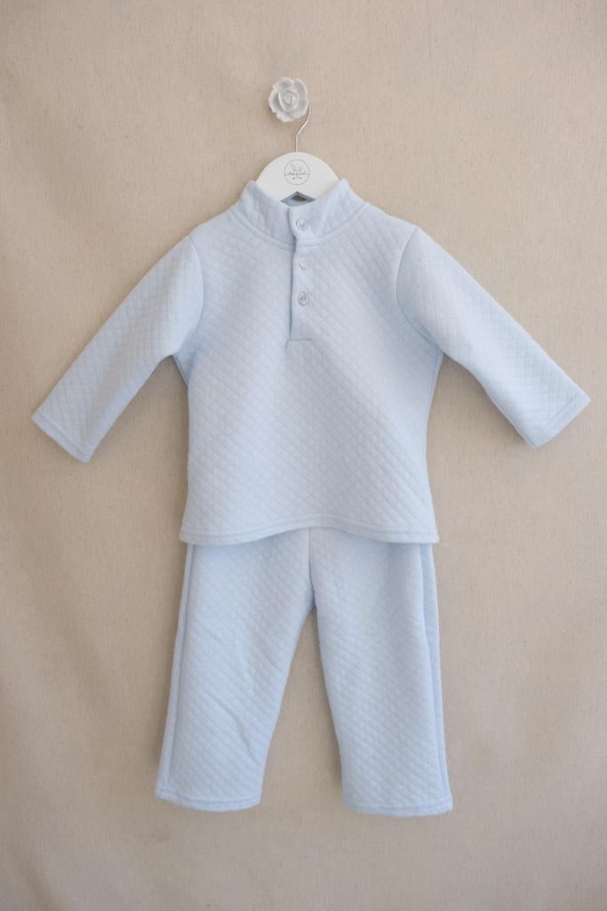 Pijama Rombos Azul