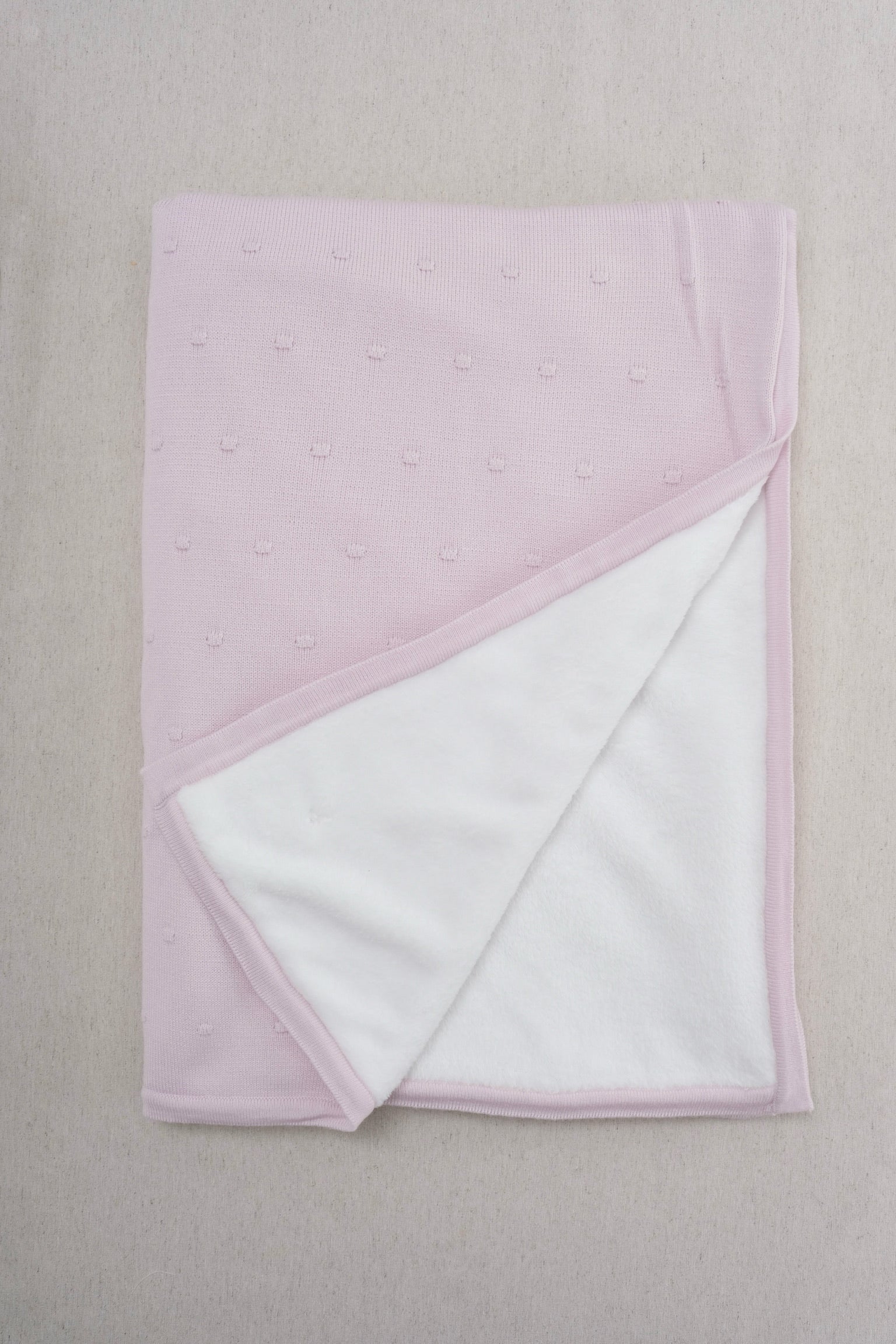 Cobija Nudos Polar Lila