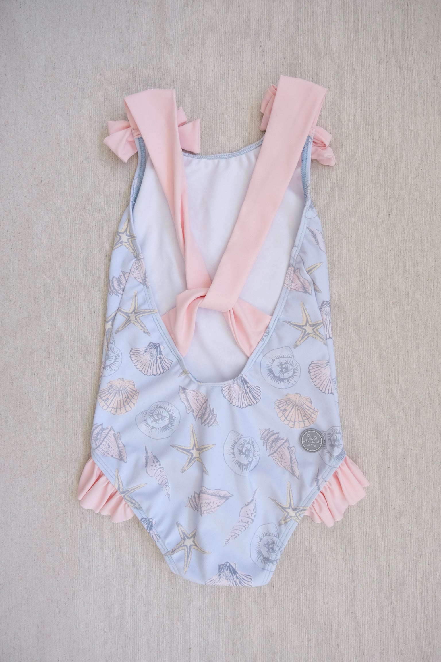 Traje de Baño Niña Conchas