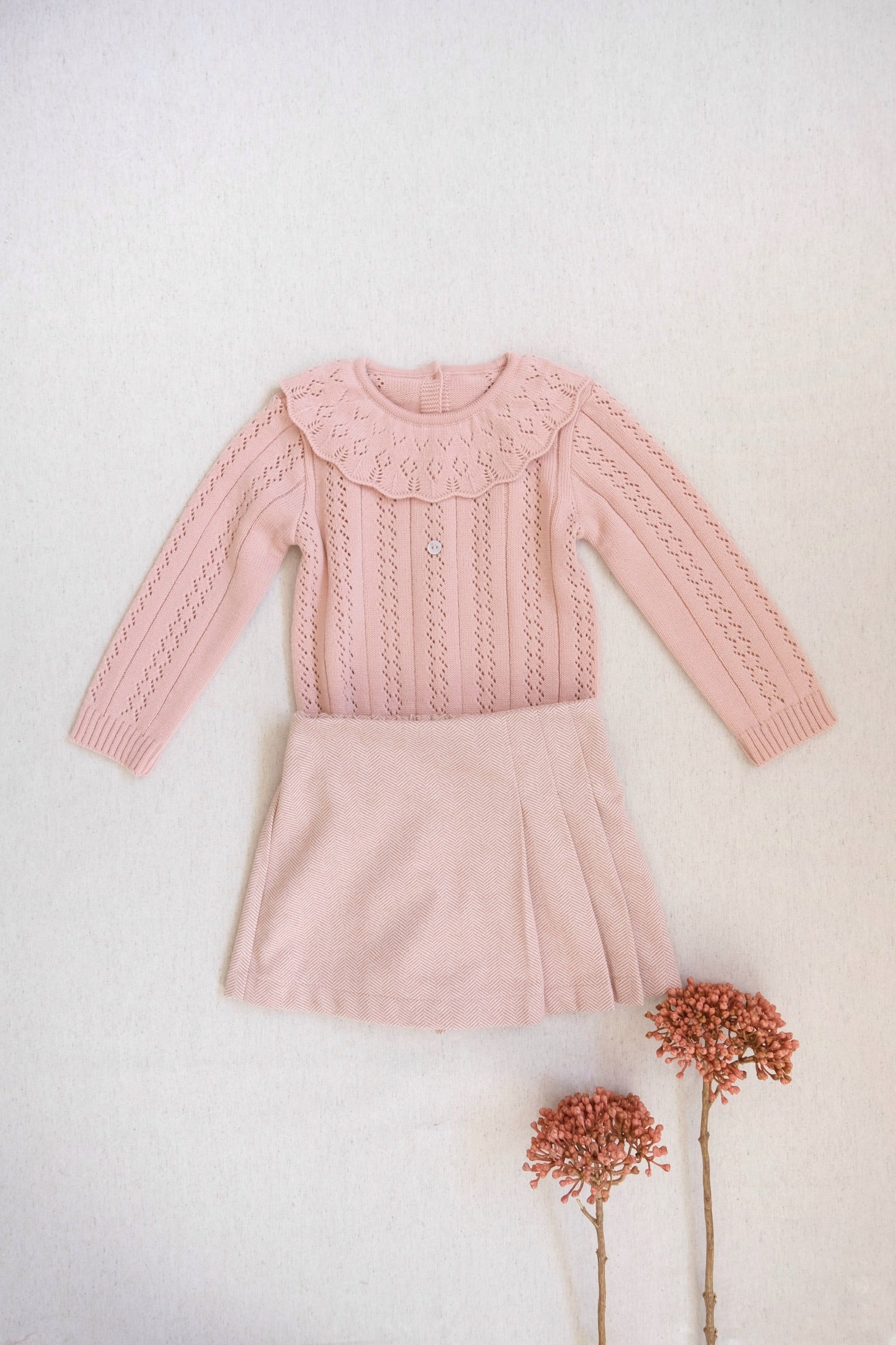 Conjunto Tejido Falda Lorea