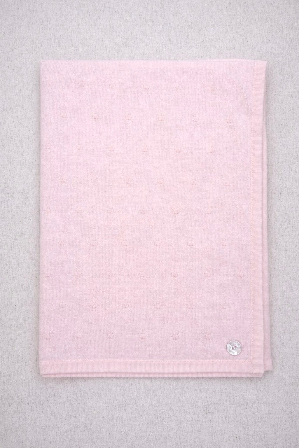 Baby Pink Fleece Knot Blanket