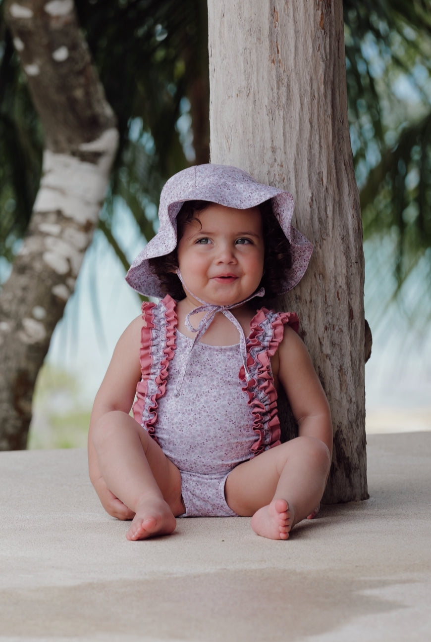 Traje de Baño Niña Marina